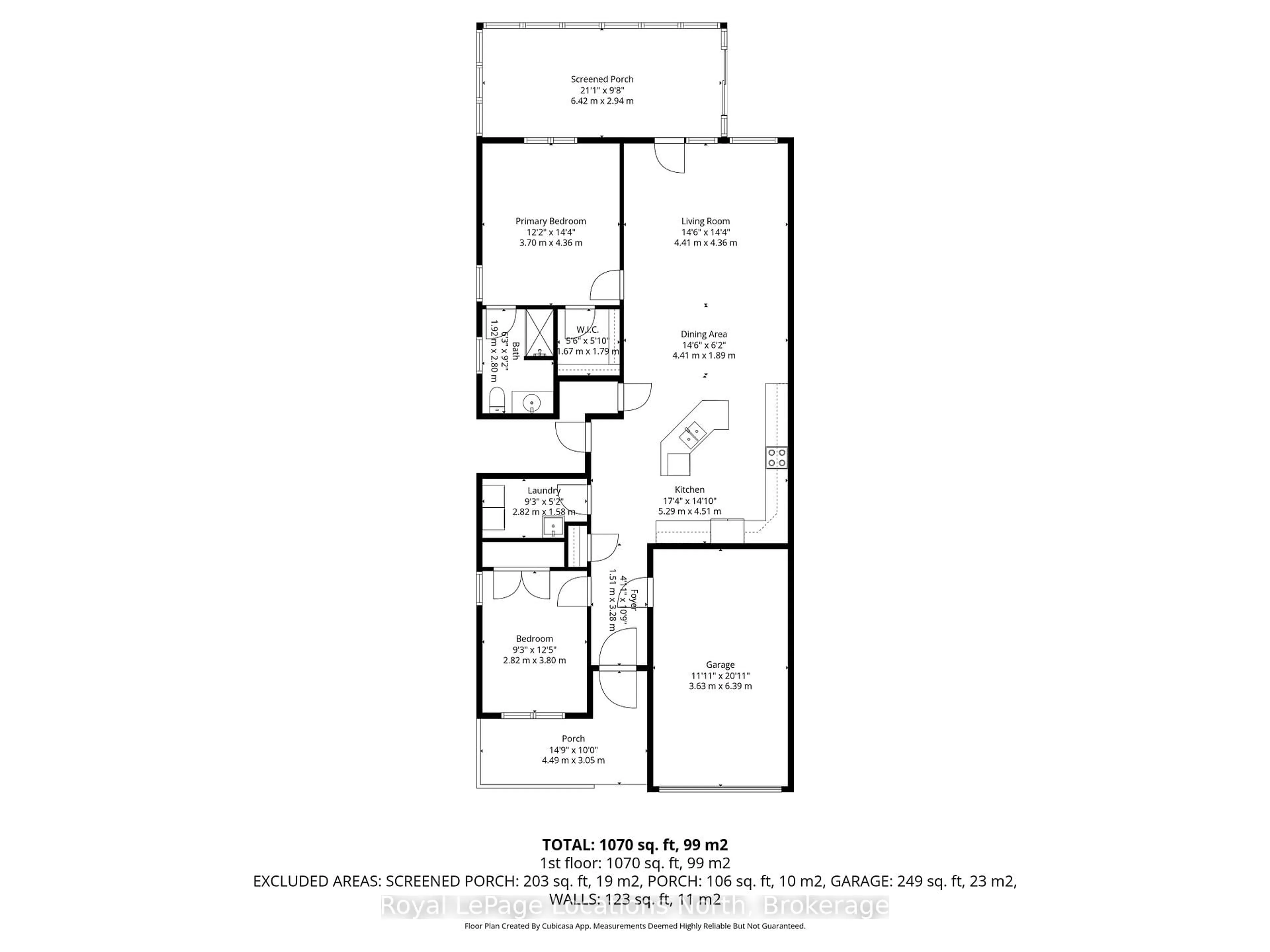 Floor plan for 16 New York Ave, Wasaga Beach Ontario L9Z 3A8