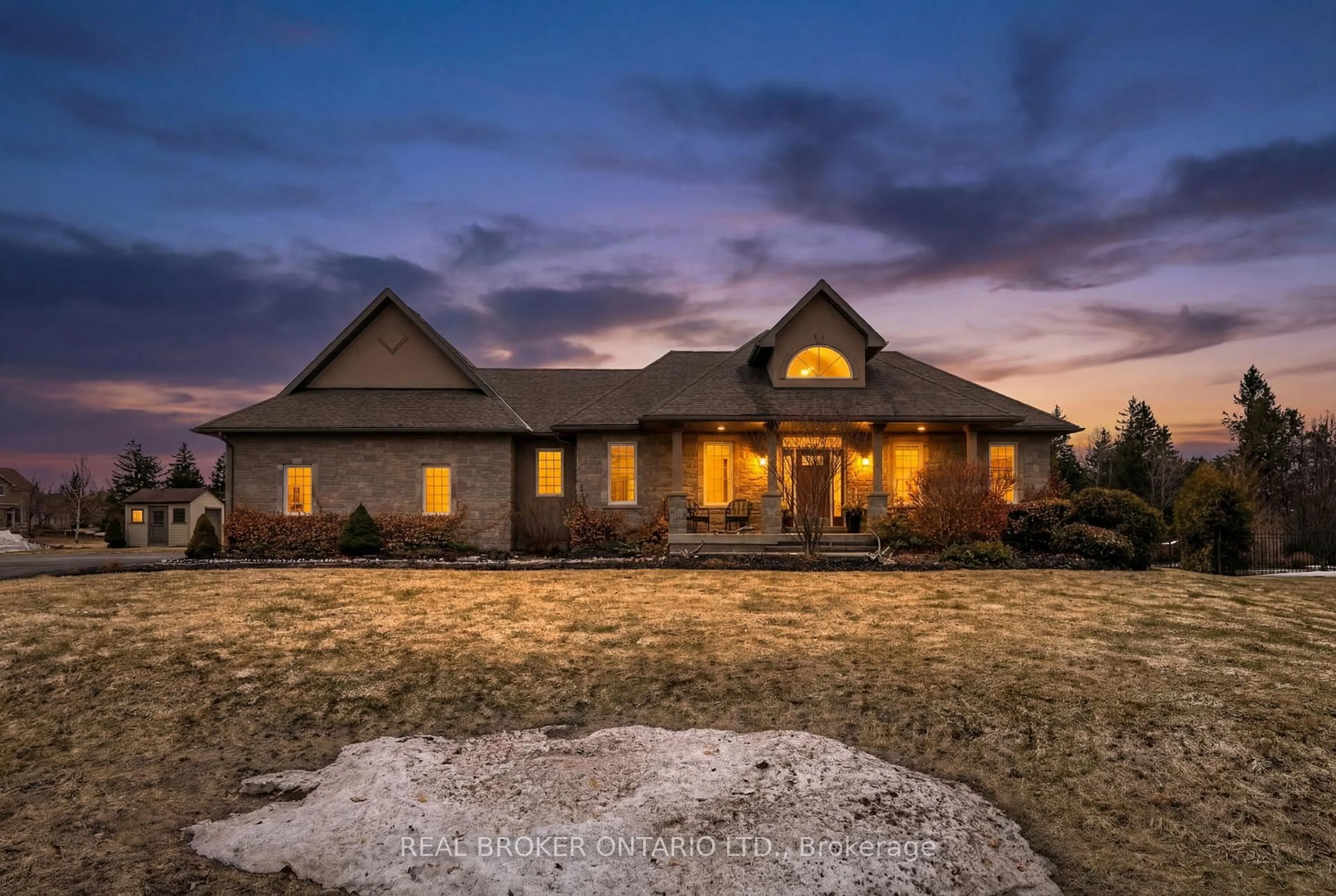 Home with brick exterior material, unknown for 20 Basswood Circ, Oro-Medonte Ontario L0L 2L0