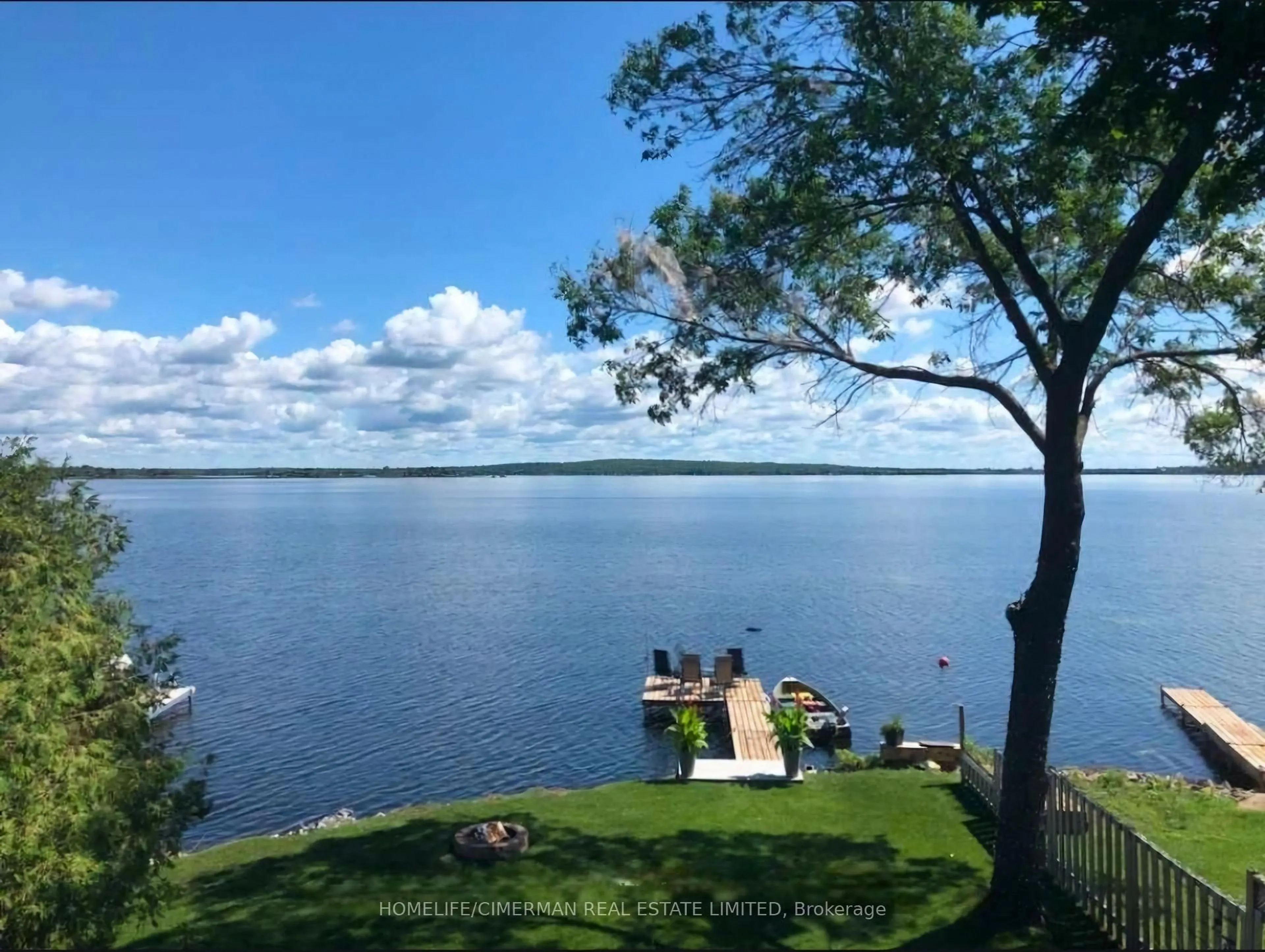 A pic from outside/outdoor area/front of a property/back of a property/a pic from drone, water/lake/river/ocean view for 314 Robins Point Rd, Tay Ontario L0K 2A0