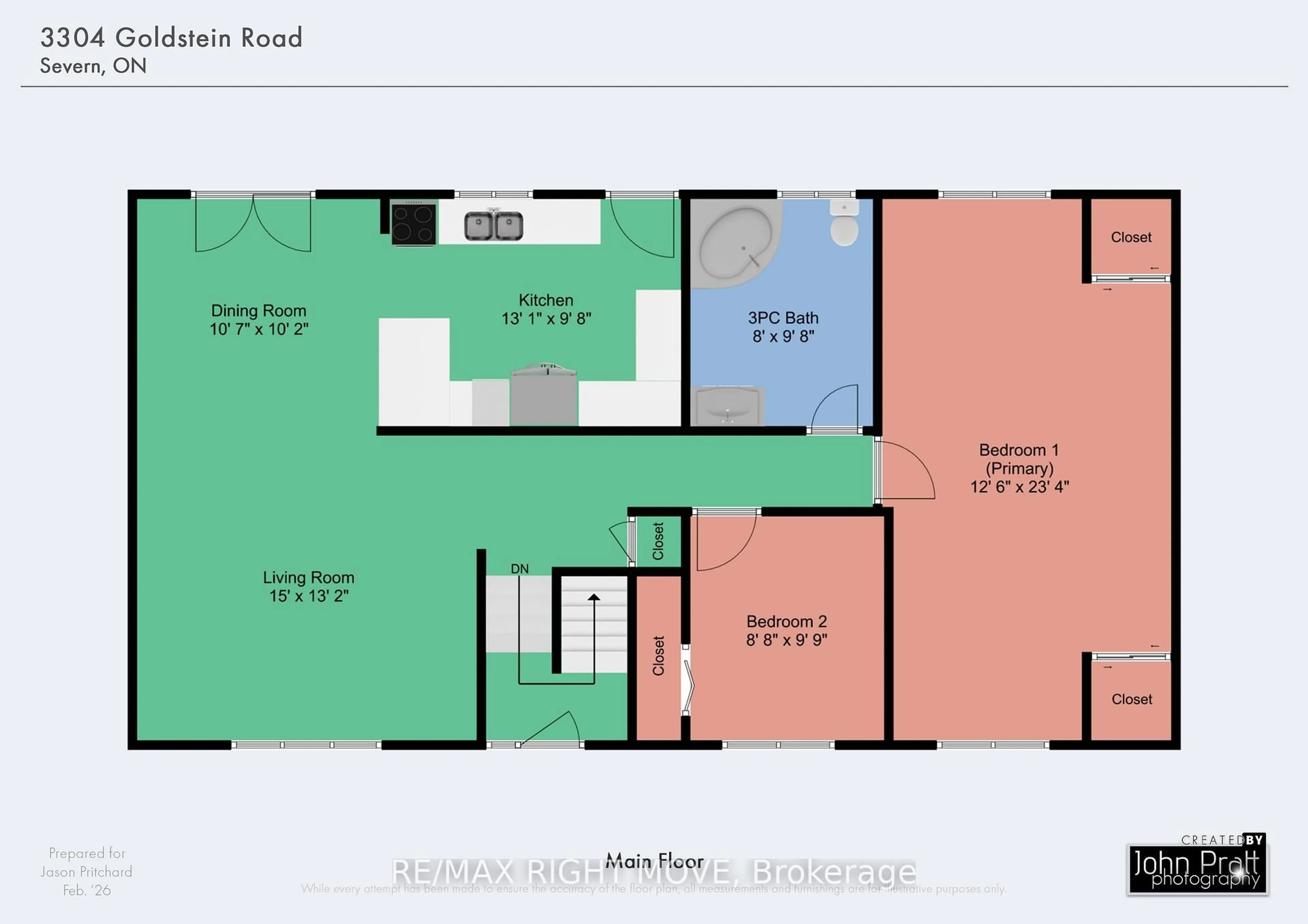 Floor plan for 3304 Goldstein Rd, Severn Ontario L0K 2B0