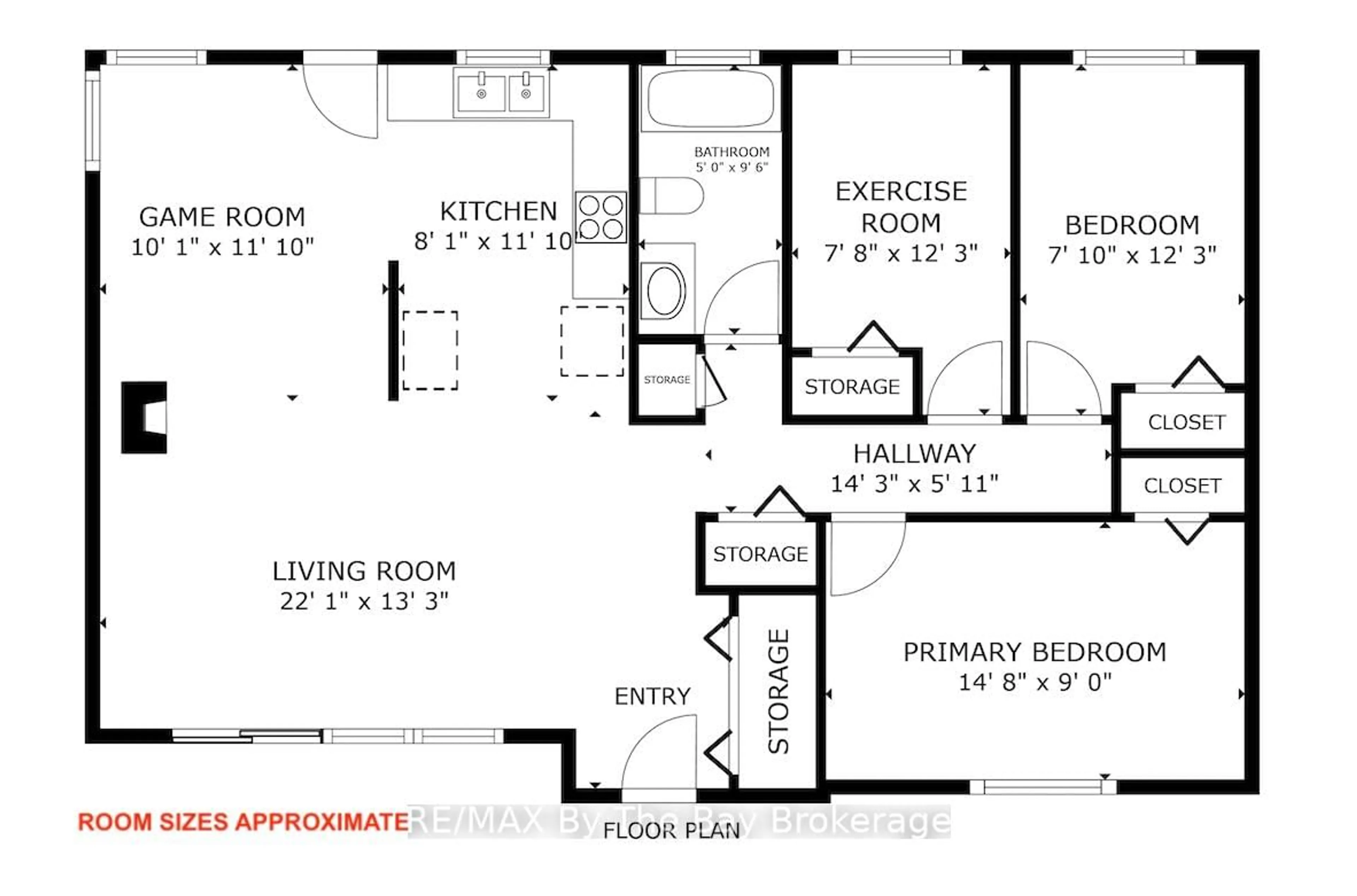 Floor plan for 84 32nd St, Wasaga Beach Ontario L9Z 2C4