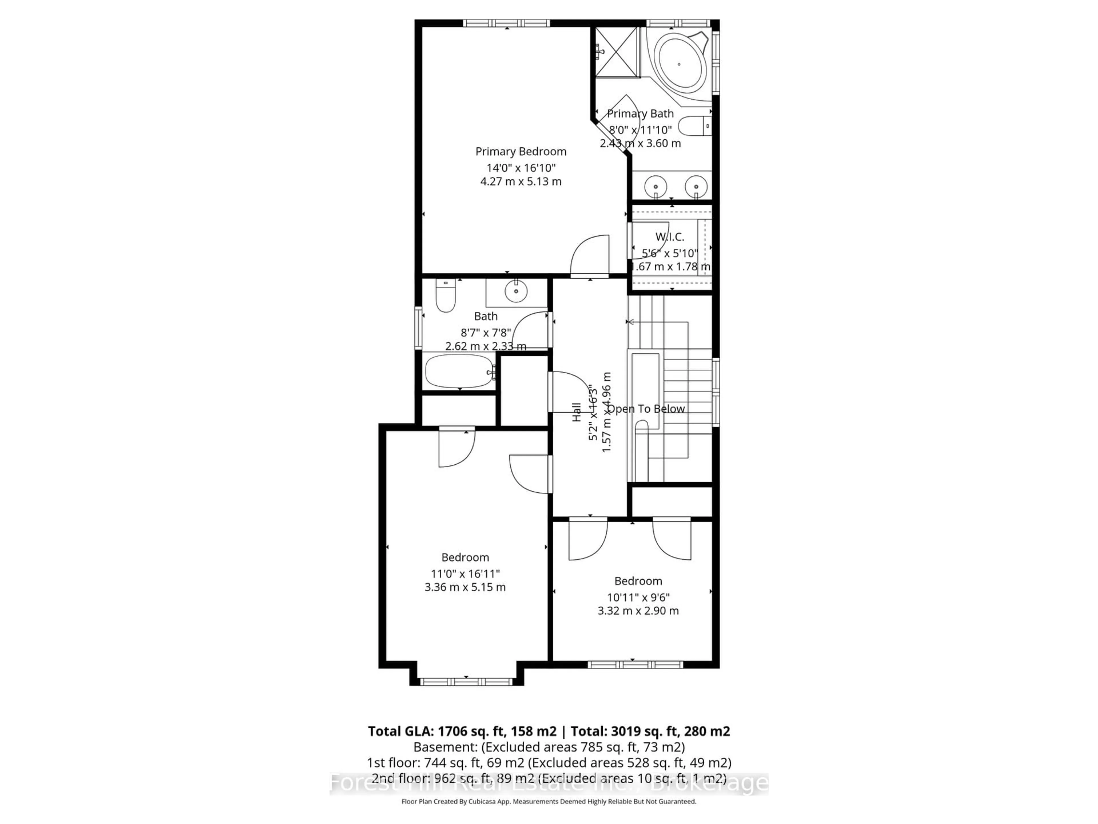Floor plan for 222 Springfield Cres, Clearview Ontario L0M 1S0