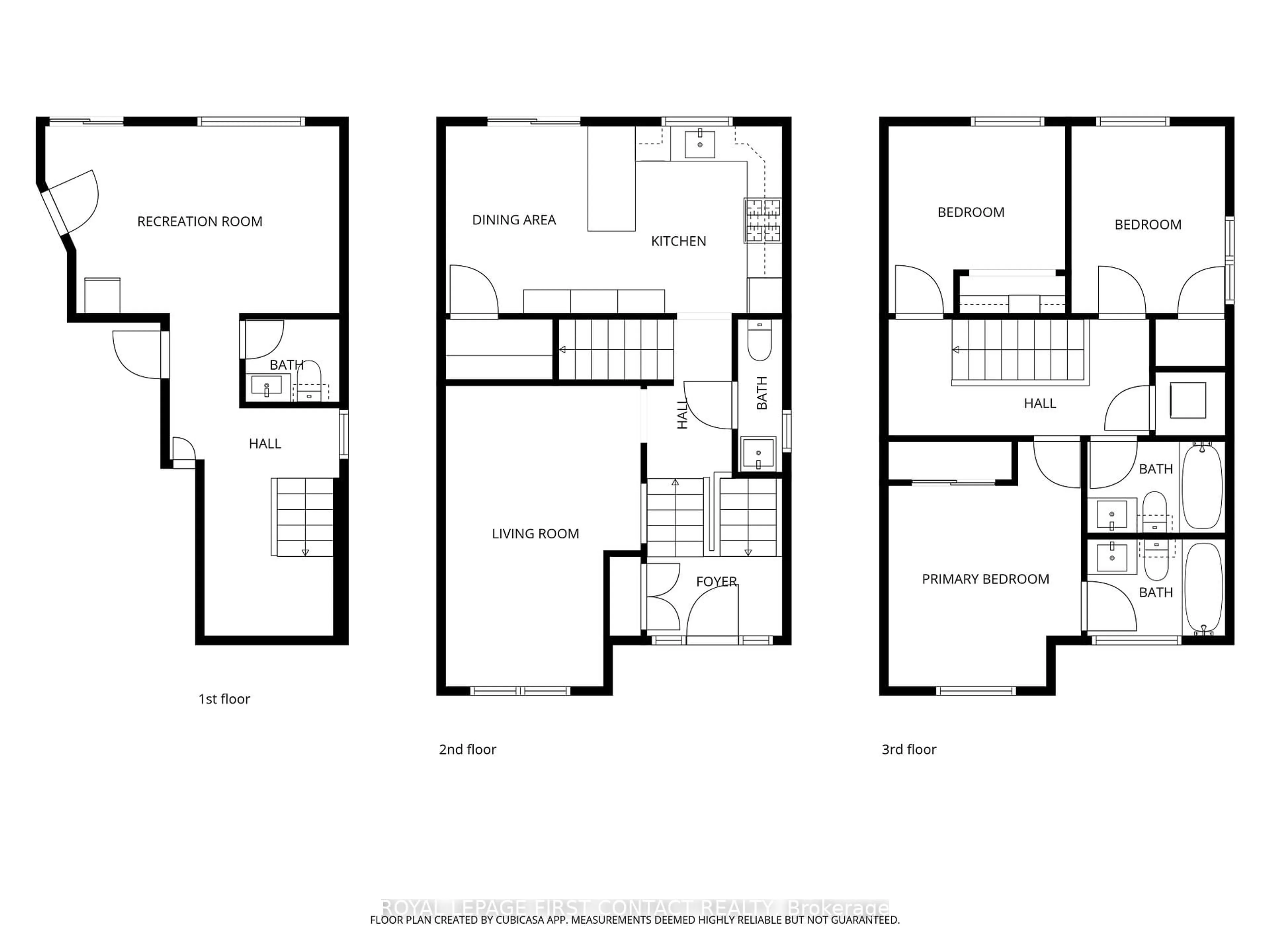 Floor plan for 376 Blake St #21, Barrie Ontario L4M 1J6