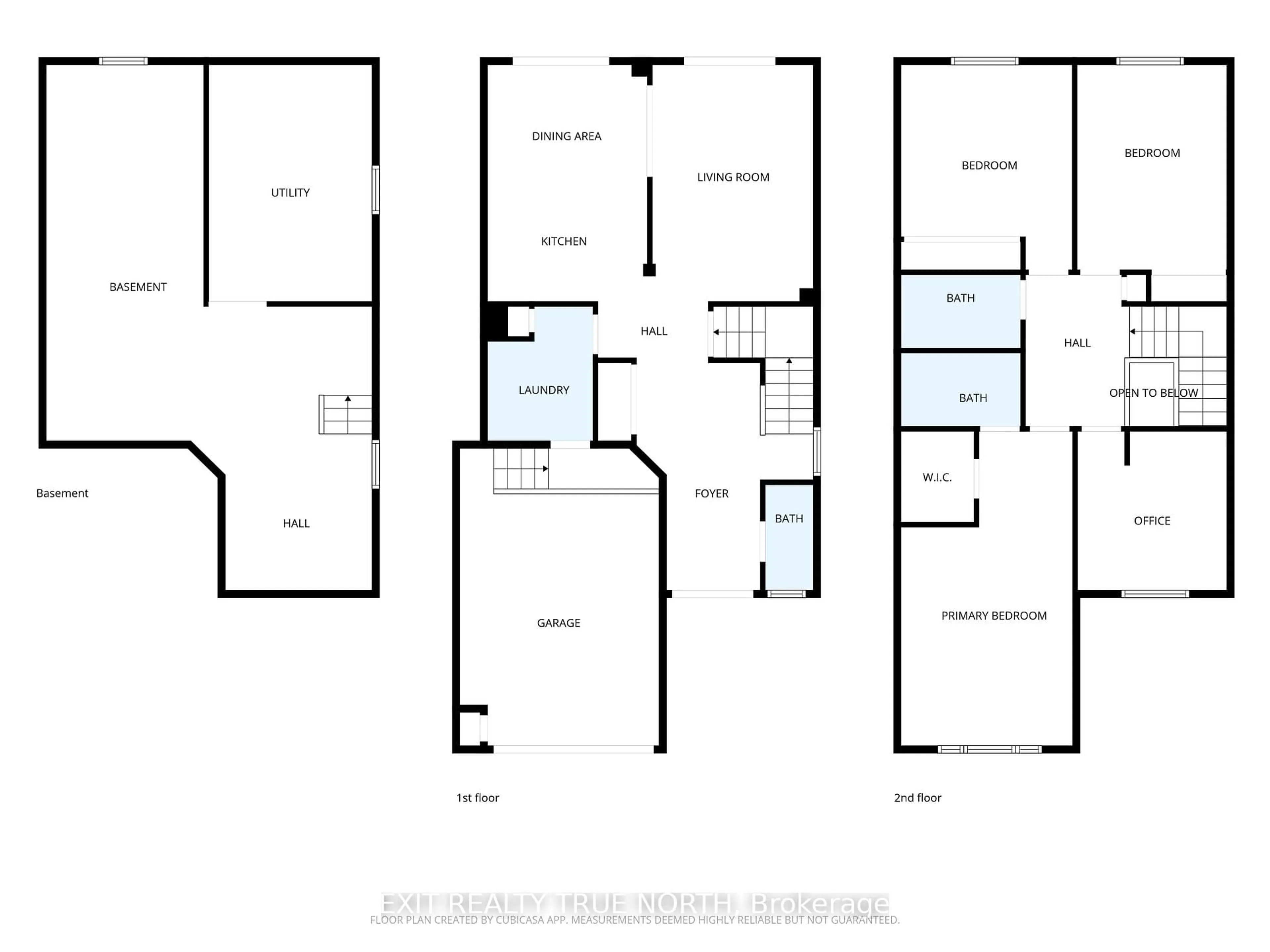 Floor plan for 172 Courtney Cres, Barrie Ontario L4N 5T1