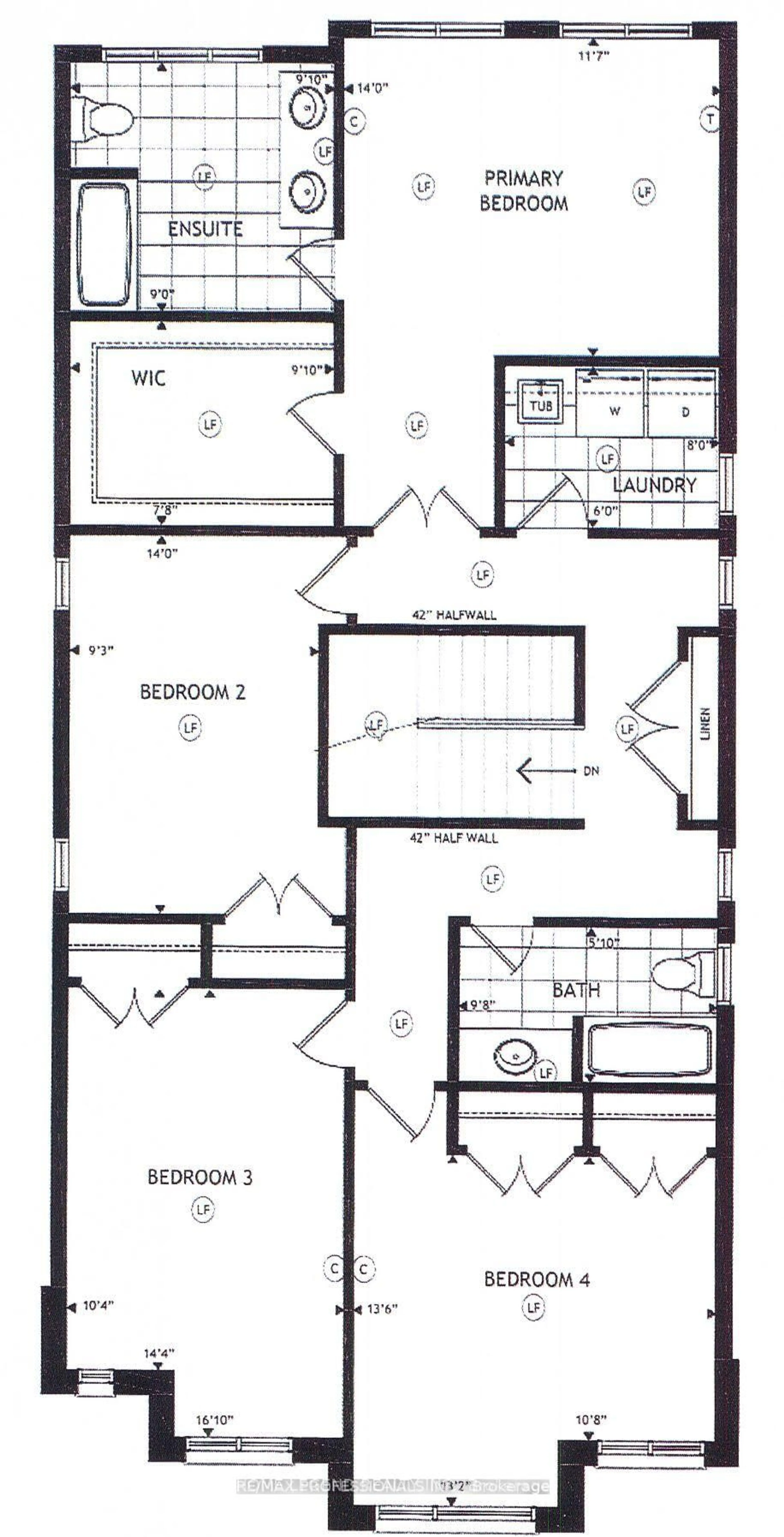 Floor plan for 14 Barnyard Tr, Barrie Ontario L9J 0T4