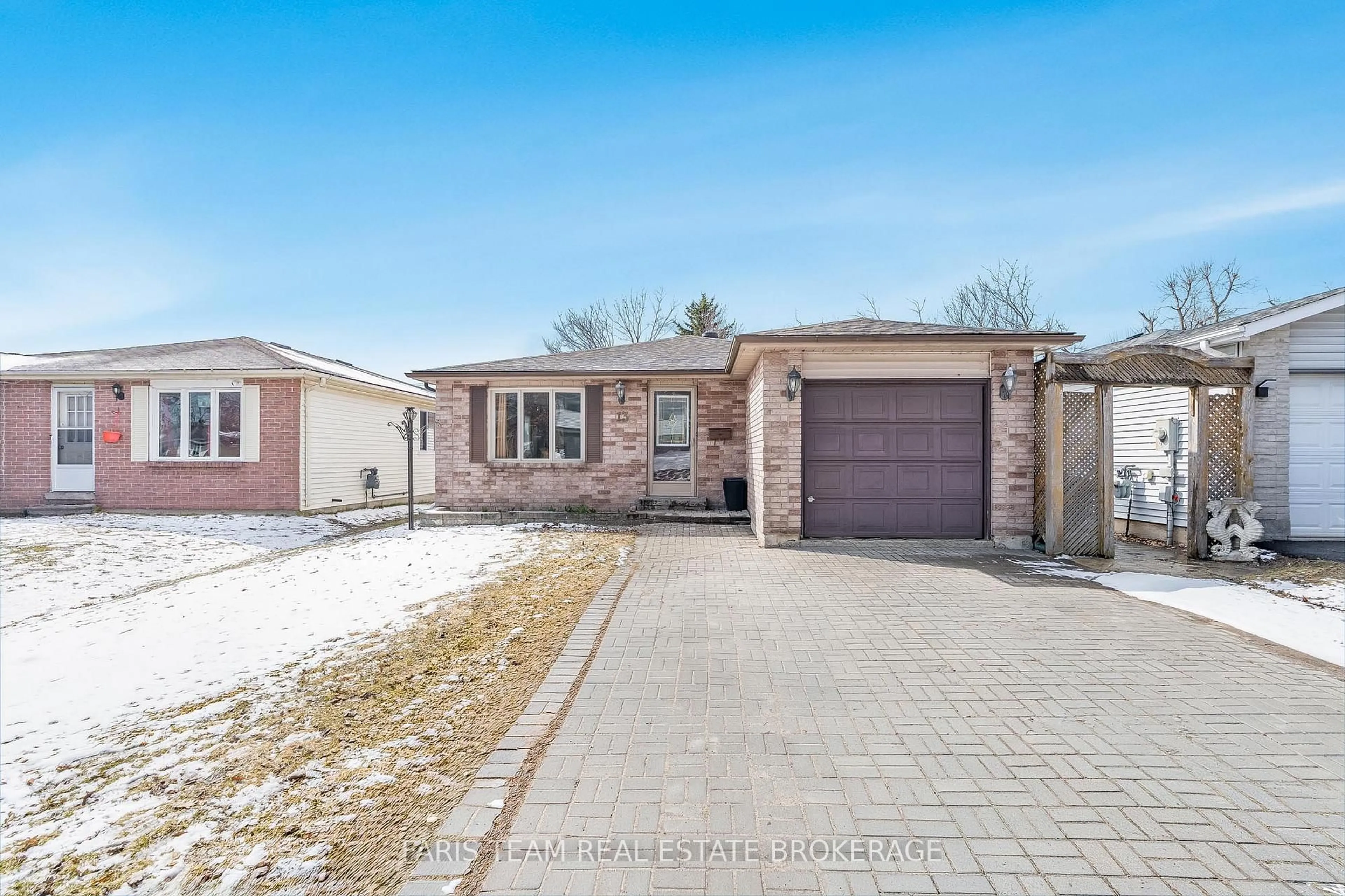 Home with brick exterior material, street for 13 Maitland Dr, Barrie Ontario L4M 5W1