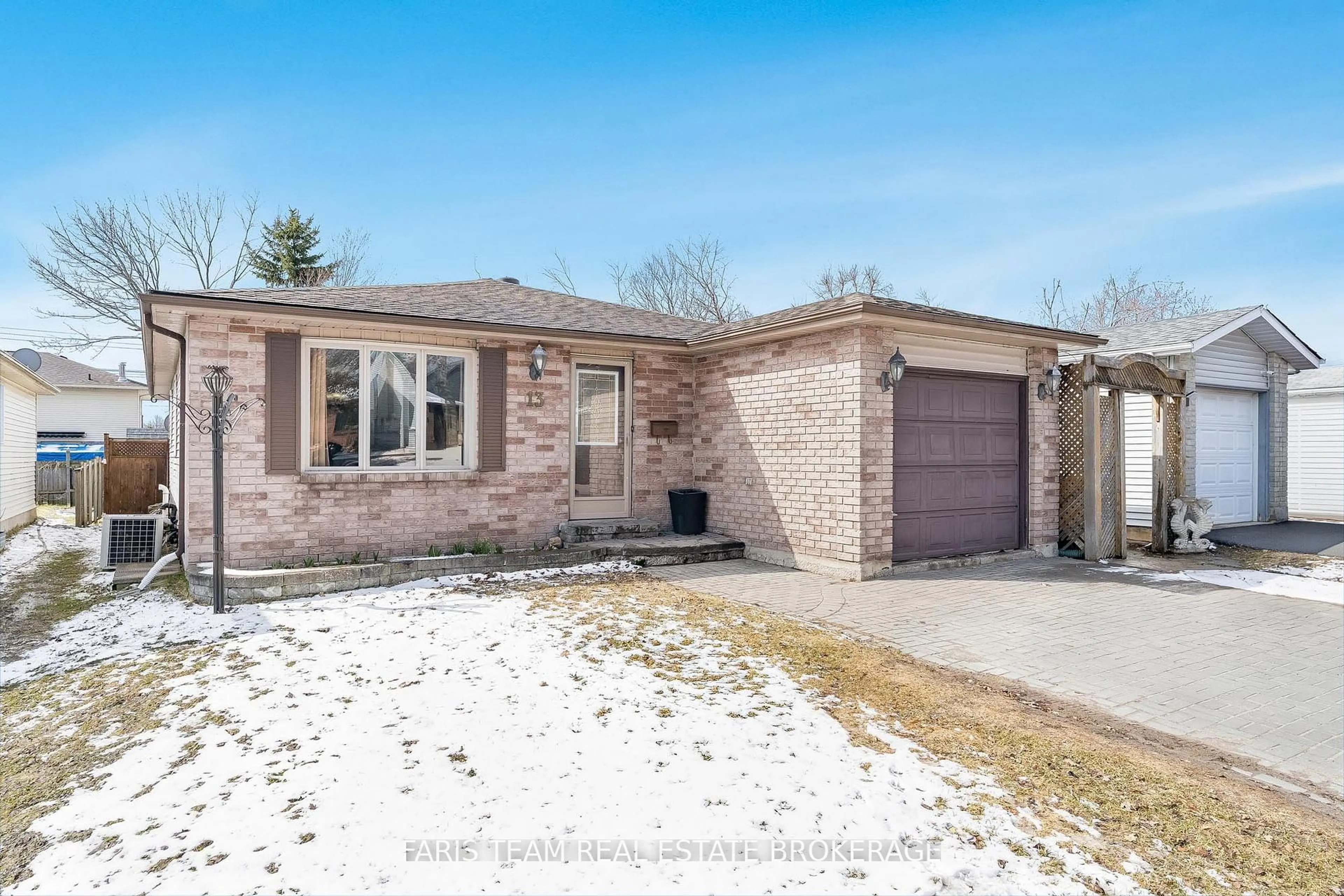 Home with brick exterior material, street for 13 Maitland Dr, Barrie Ontario L4M 5W1