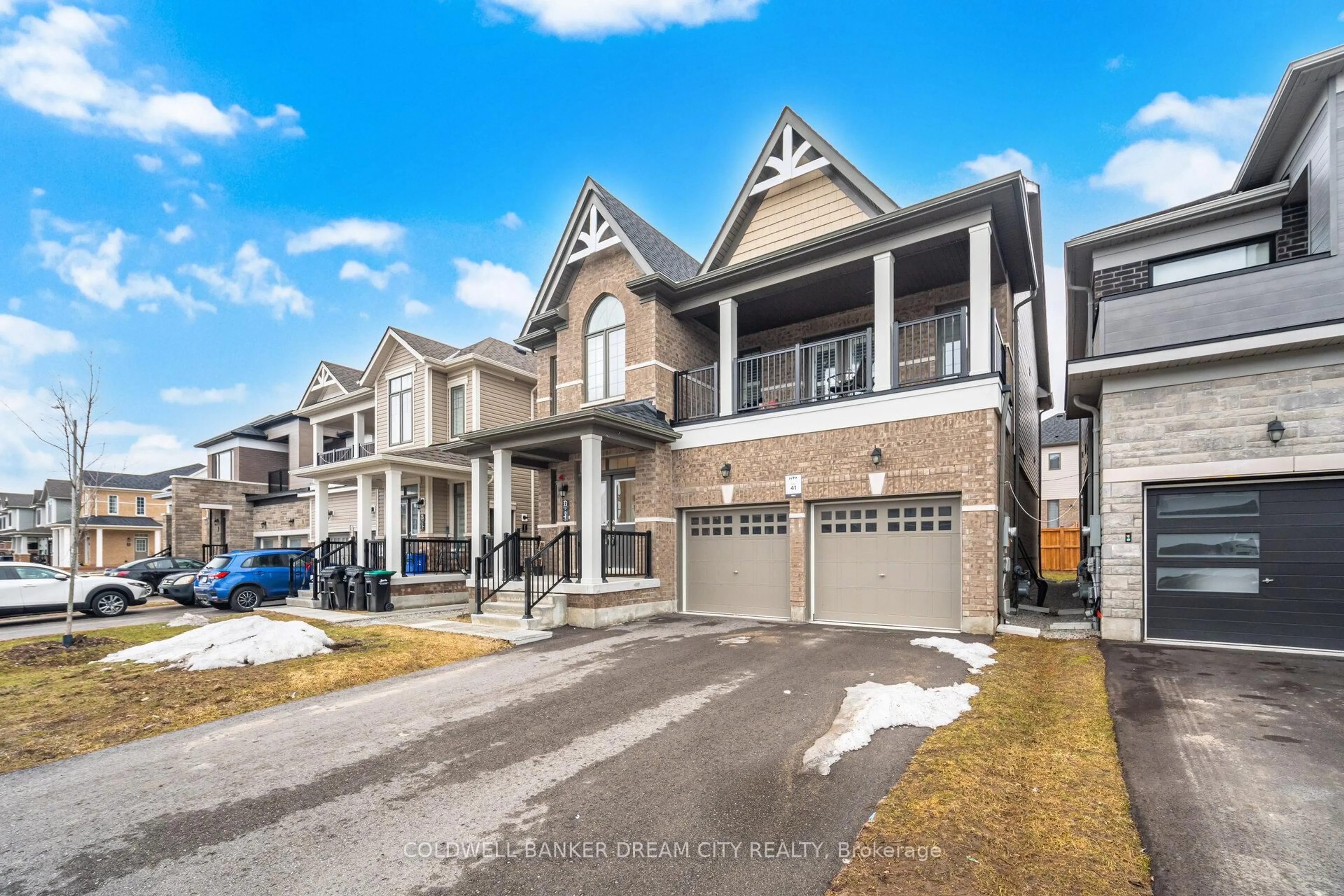 Home with brick exterior material, street for 33 Bannister Rd, Barrie Ontario L9J 0L5