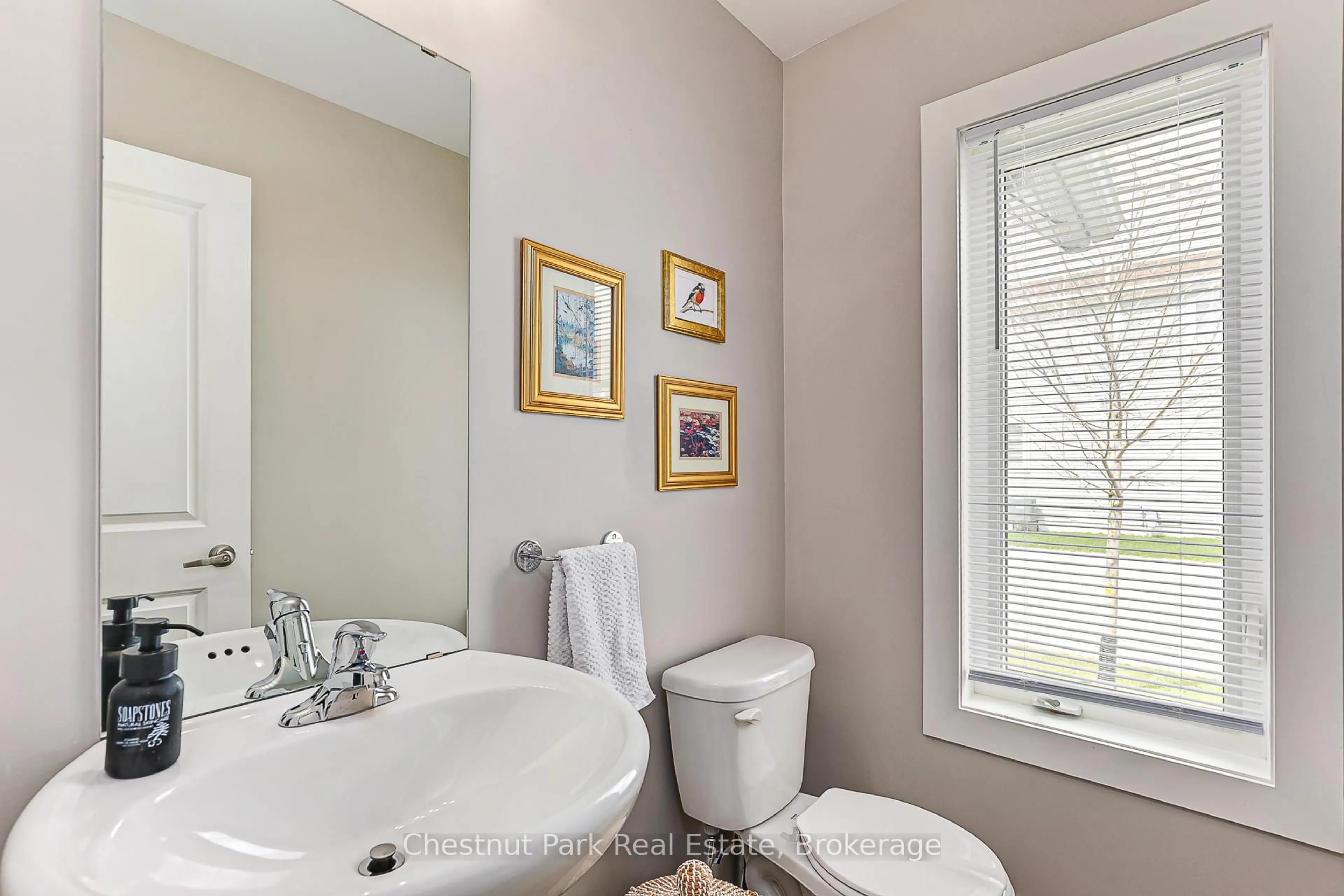 Contemporary bathroom, ceramic/tile floor for 22 Kennedy Ave, Collingwood Ontario L9Y 0Z5