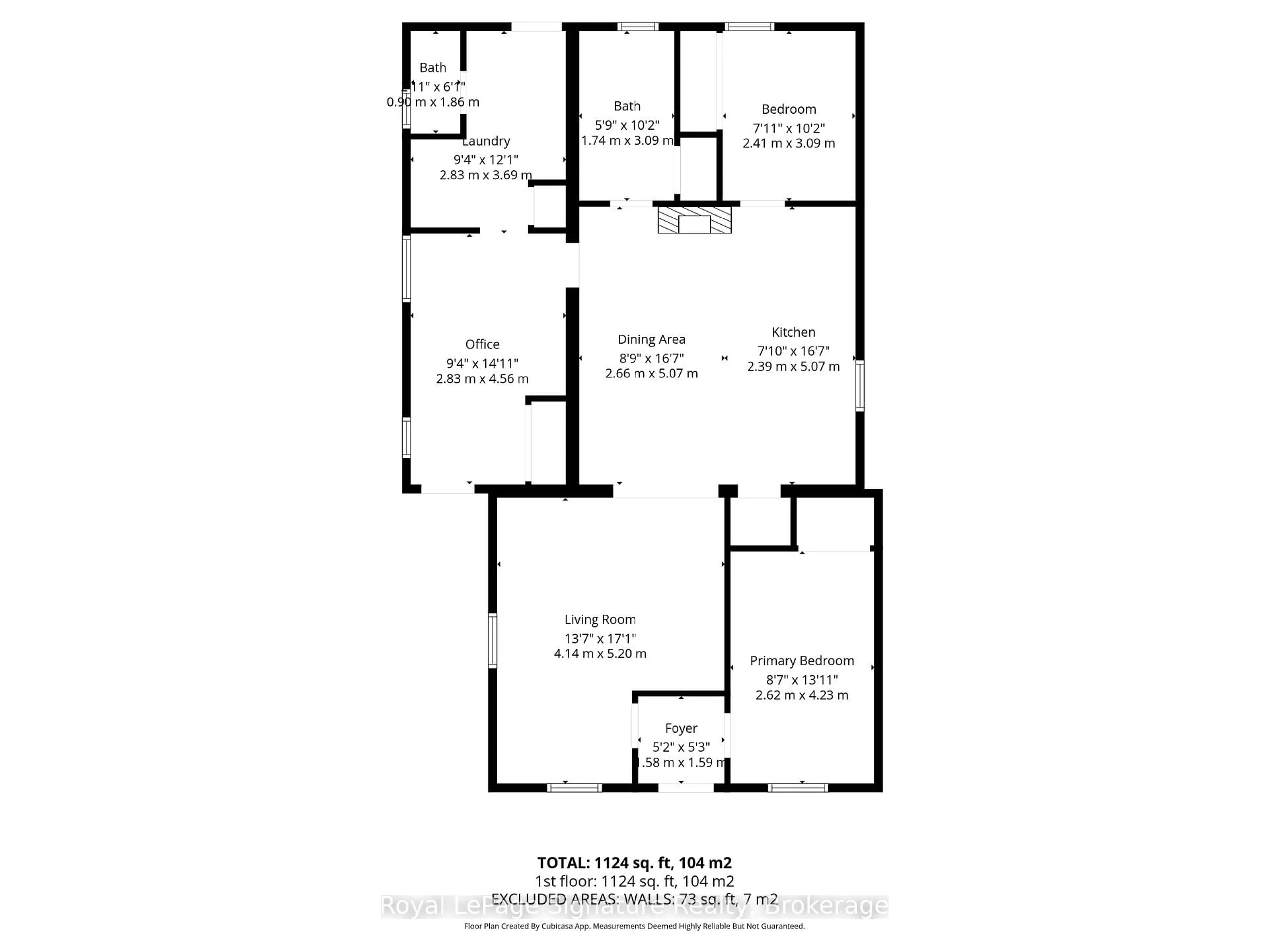 Floor plan for 639 Saint Marie St, Collingwood Ontario L9Y 3L4