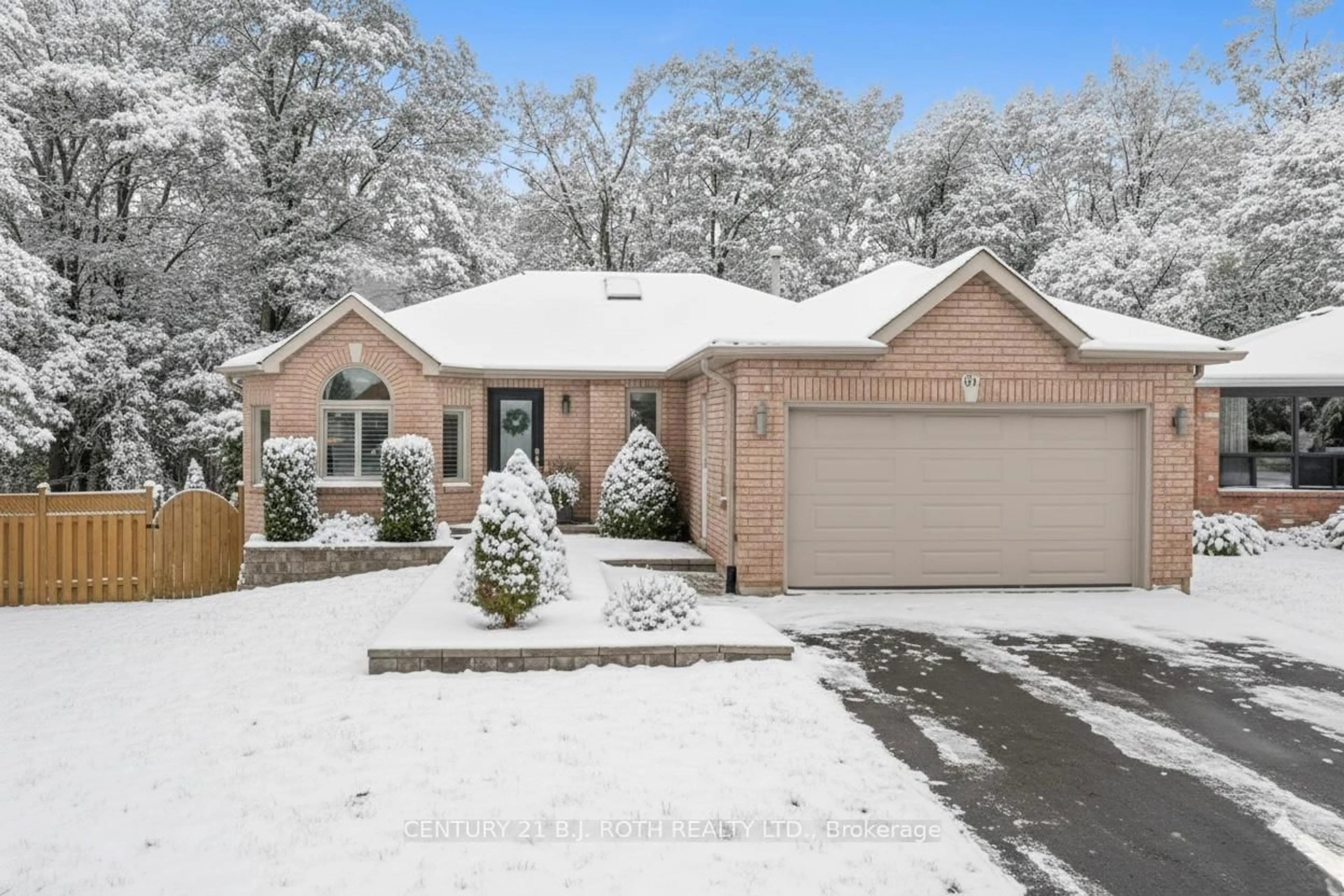 Home with brick exterior material, street for 91 Benson Dr, Barrie Ontario L4N 7Y4