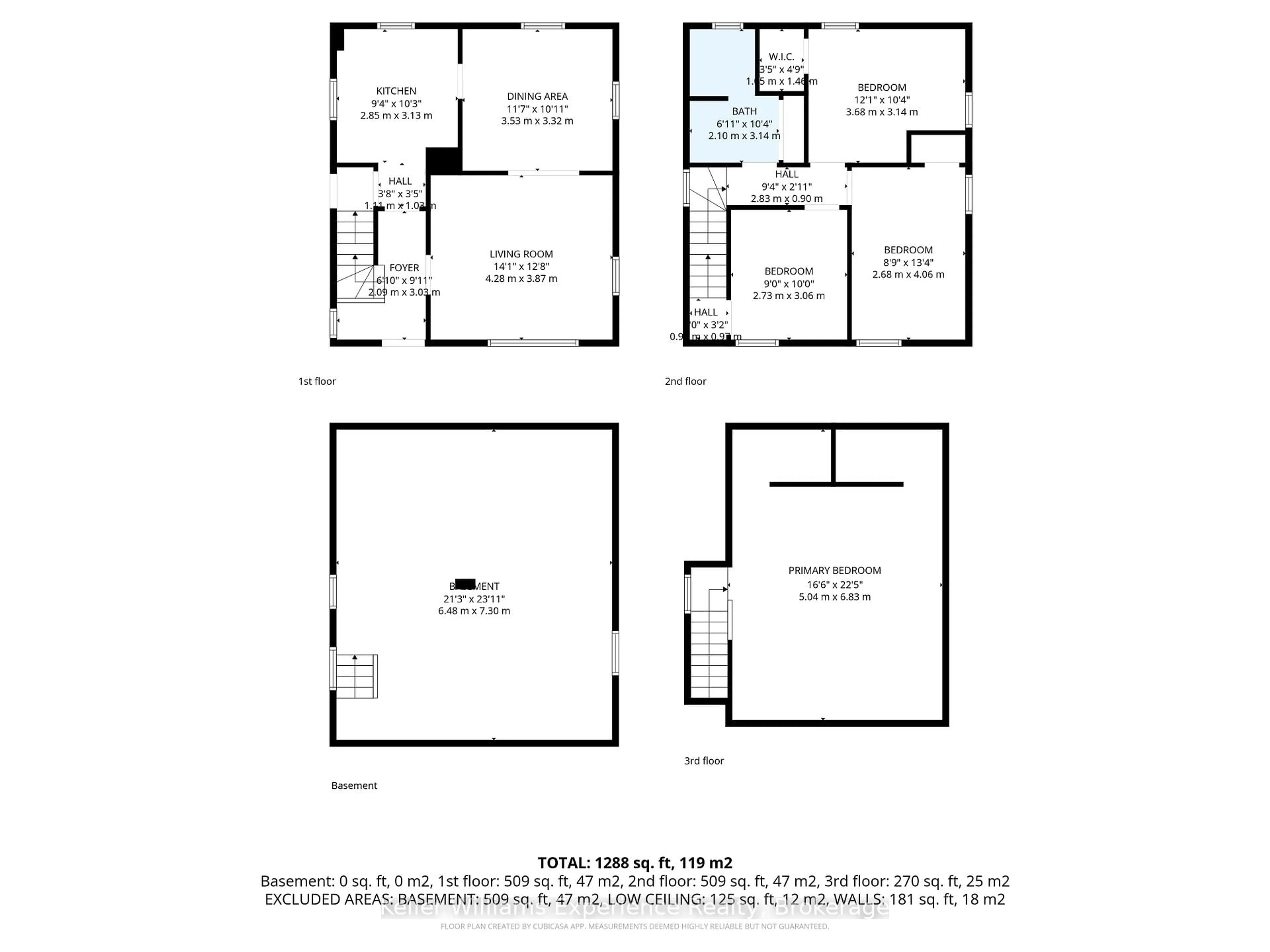Floor plan for 128 Seventh St, Midland Ontario L4R 3Z1