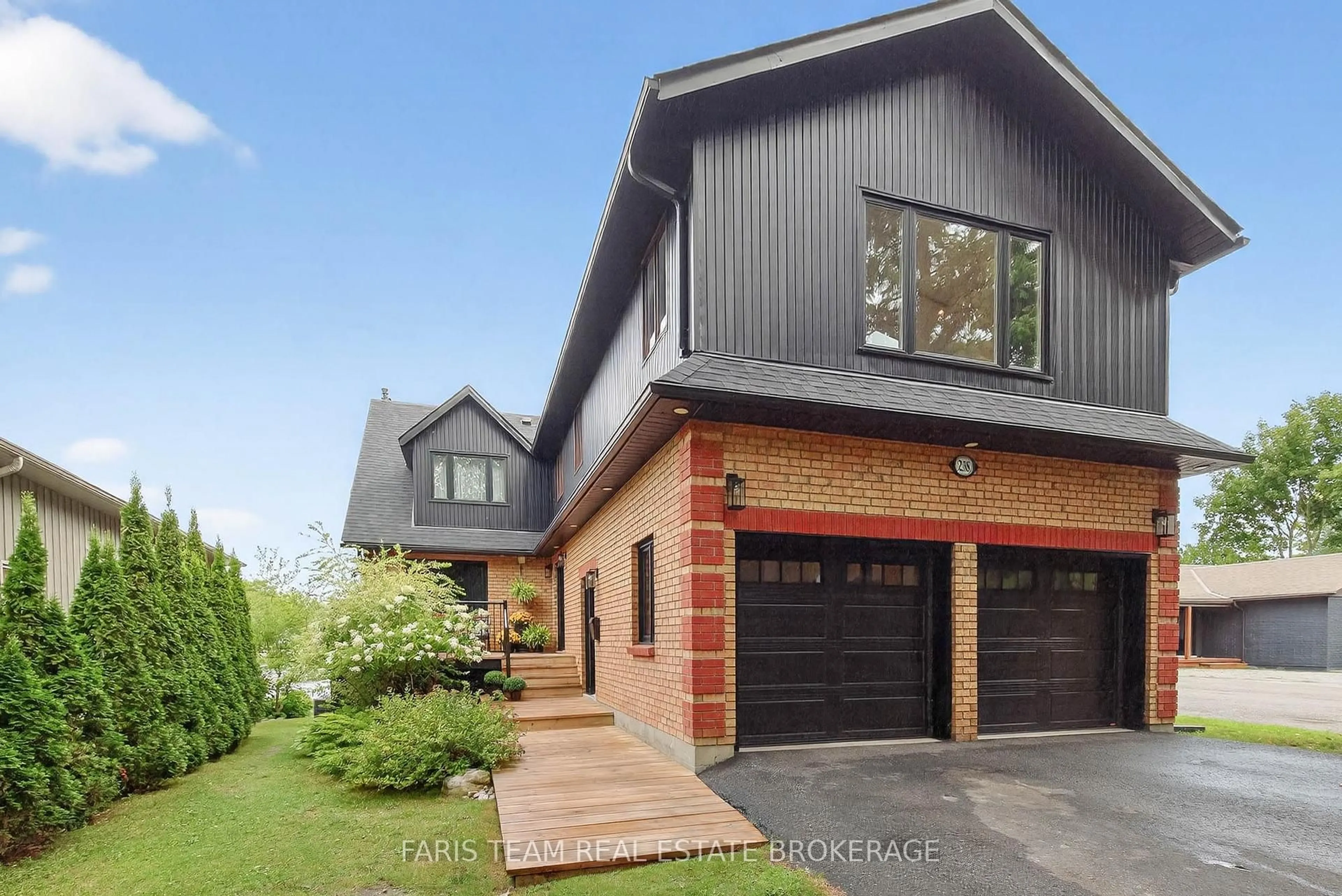 Home with brick exterior material, street for 238 Robins Point Rd, Tay Ontario L0K 2A0