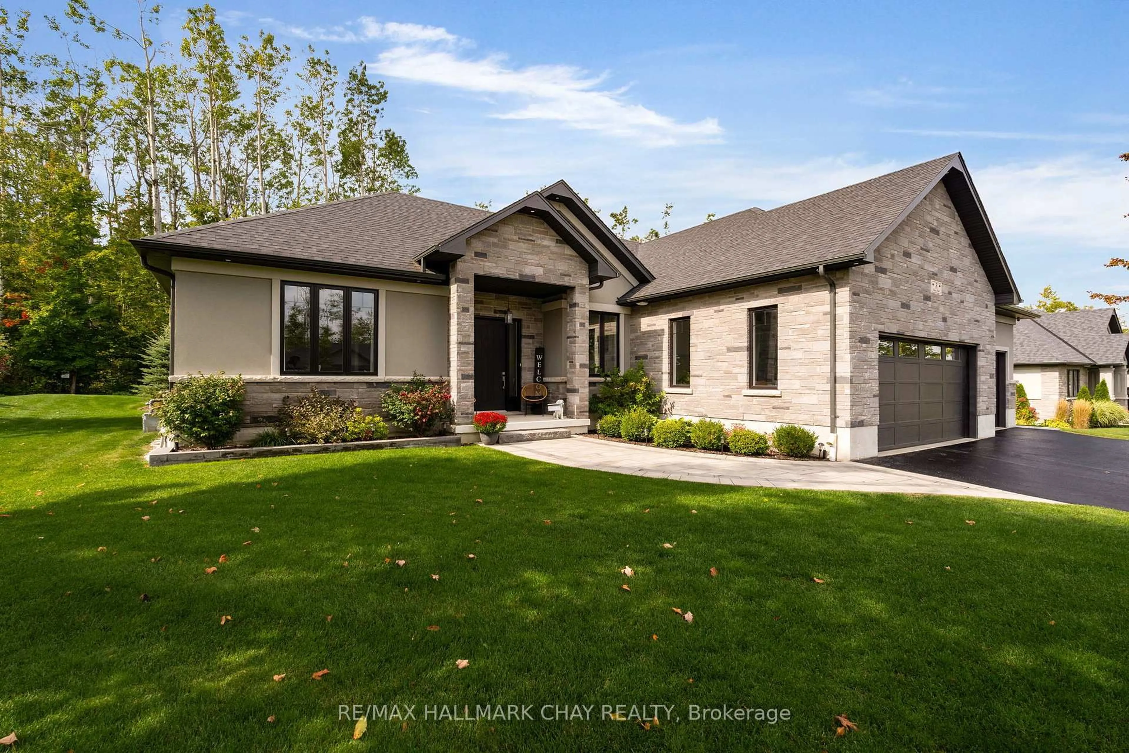 Home with brick exterior material, street for 8 BYERS St, Springwater Ontario L9X 2A3