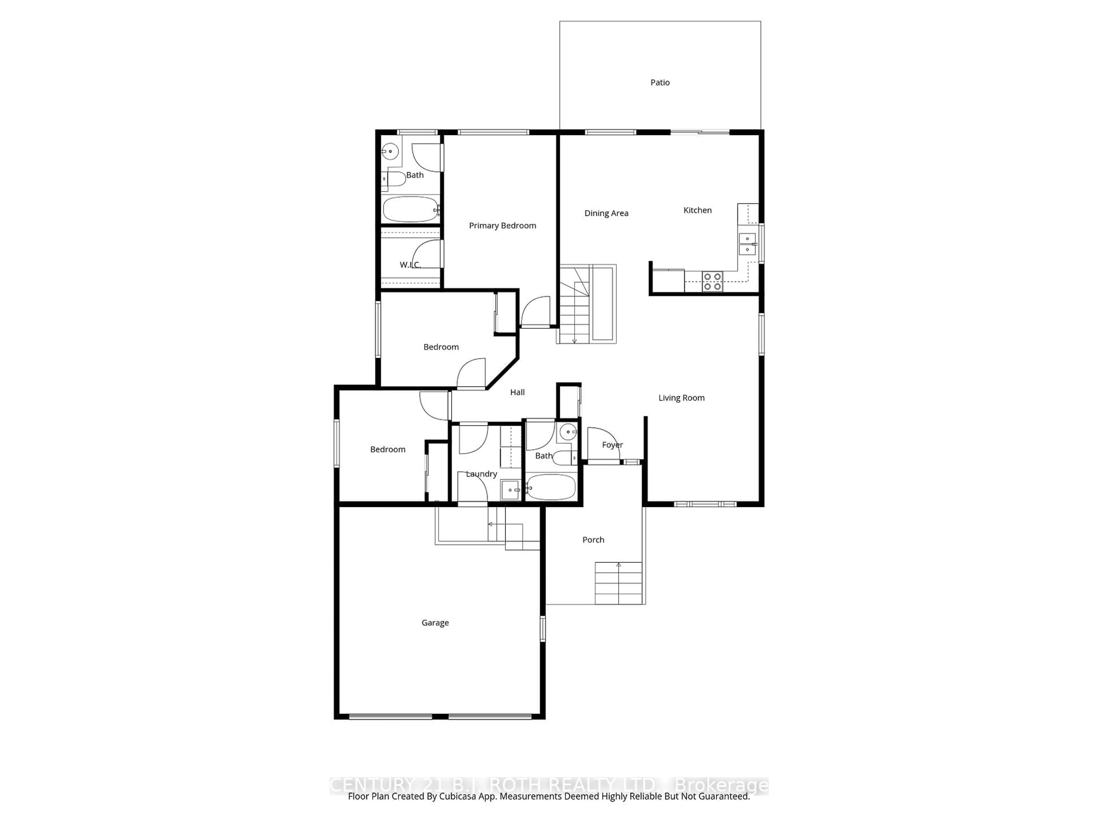 Floor plan for 115 Lion's Gate Blvd, Barrie Ontario L4M 7E5