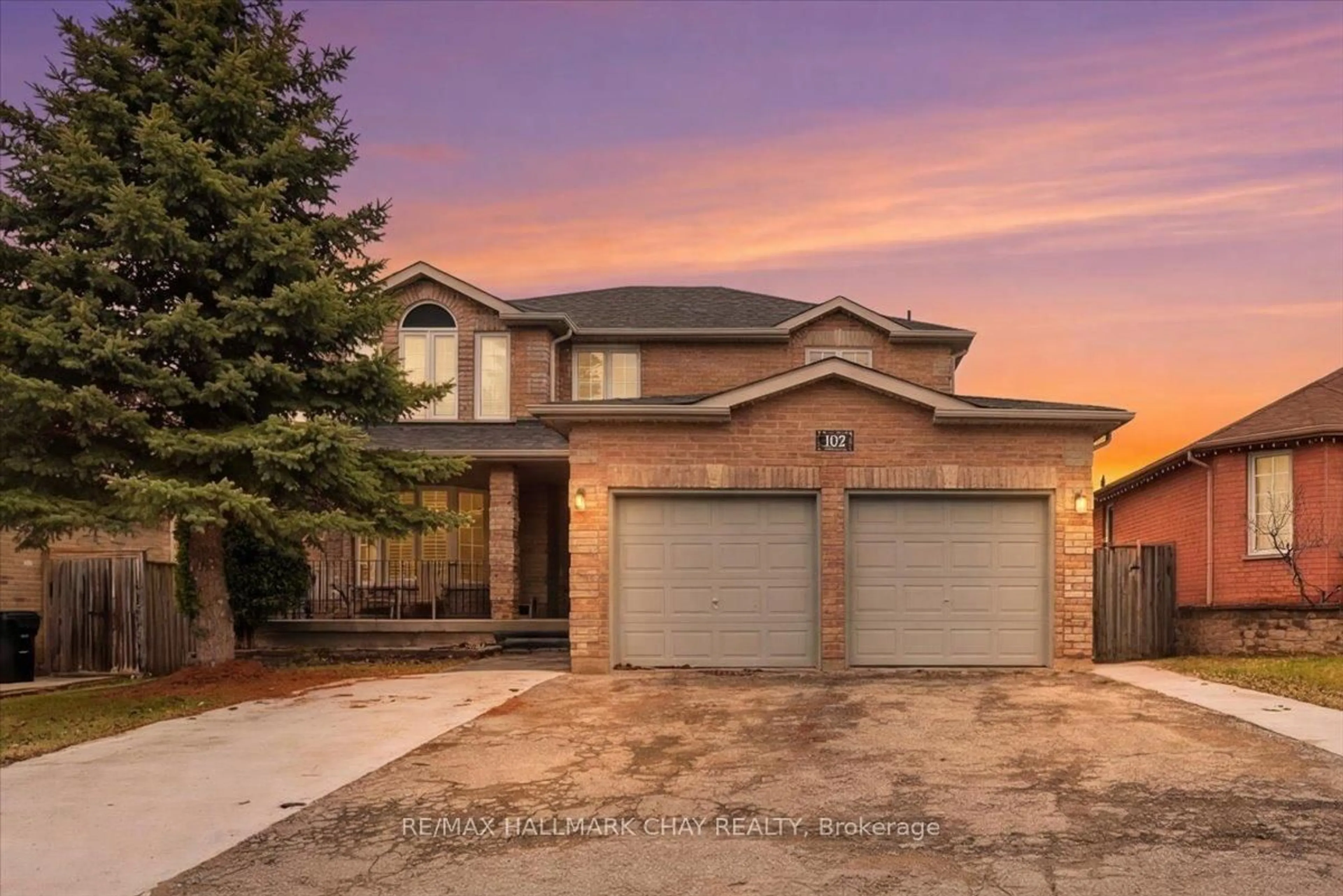 Home with brick exterior material, street for 102 Esther Dr, Barrie Ontario L4N 0V8