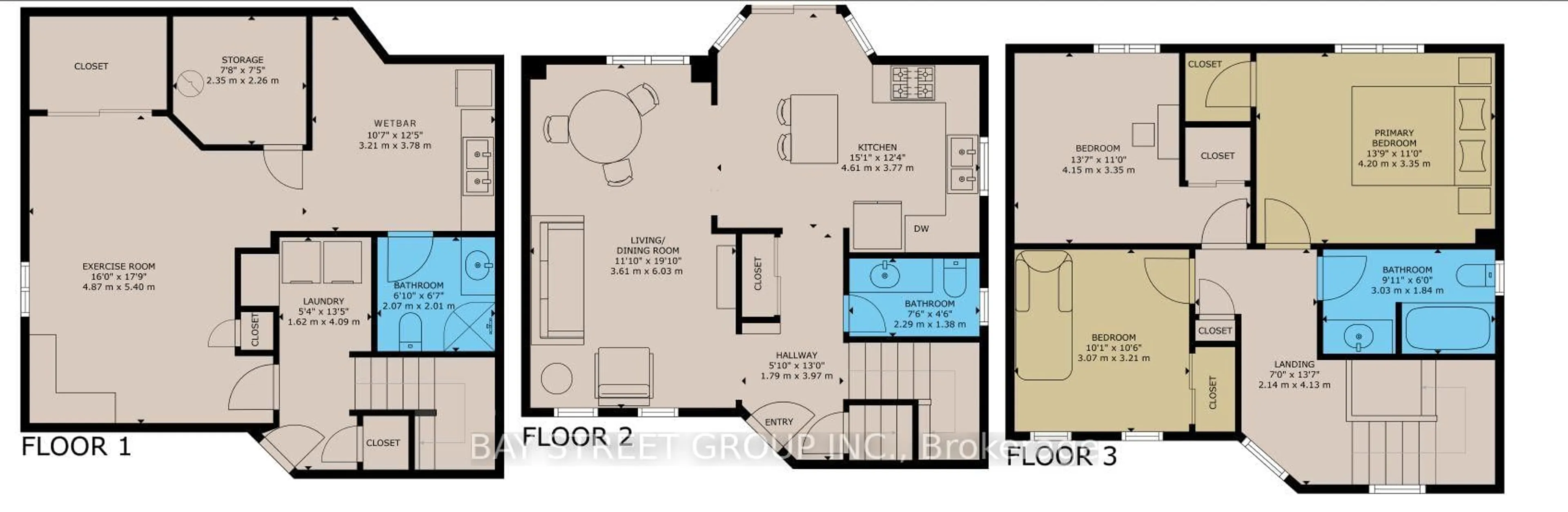 Floor plan for 97 Bishop Dr, Barrie Ontario L4N 7P4