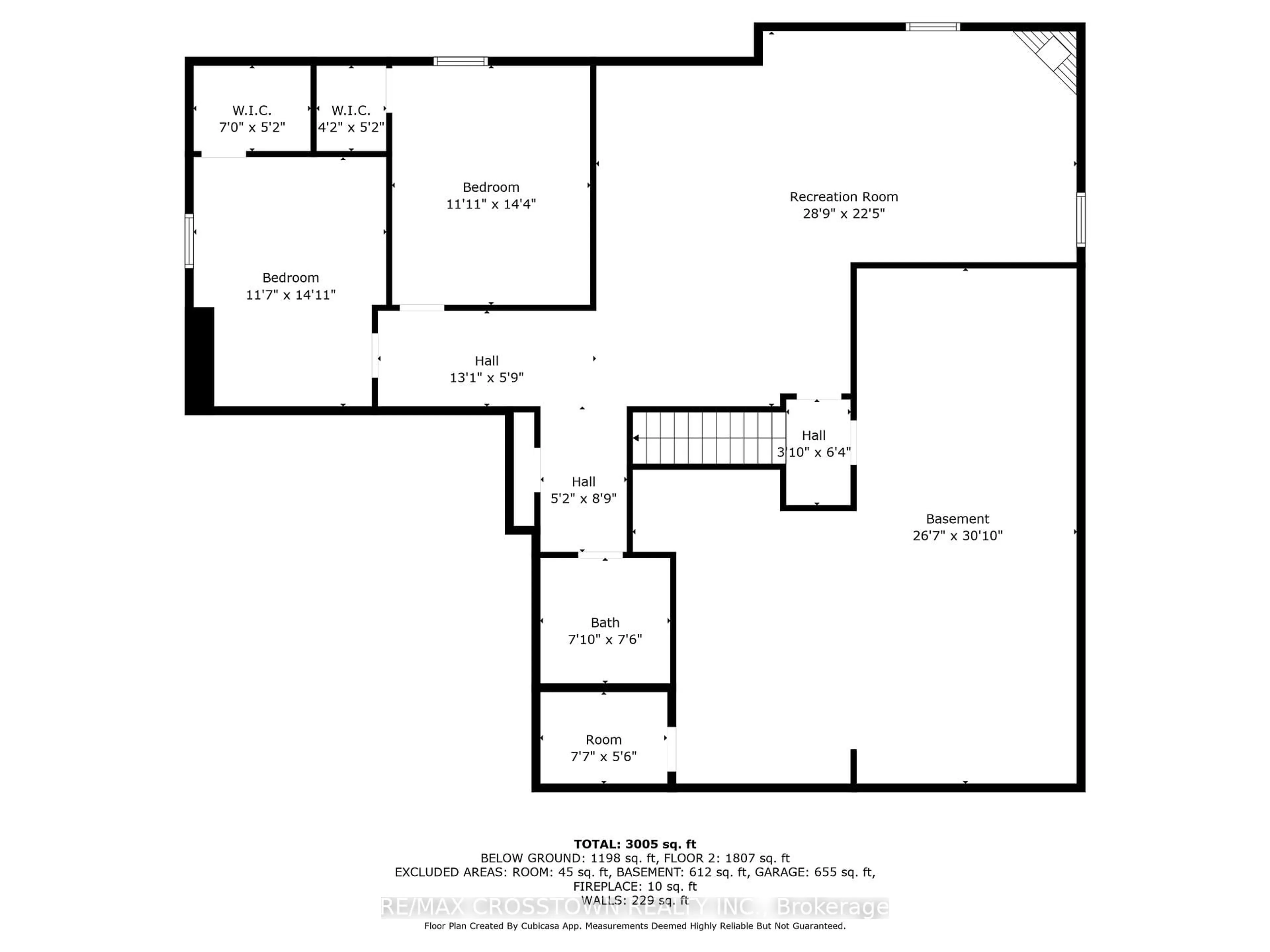 Floor plan for 3545 Timberline Ave, Severn Ontario L3V 0V8