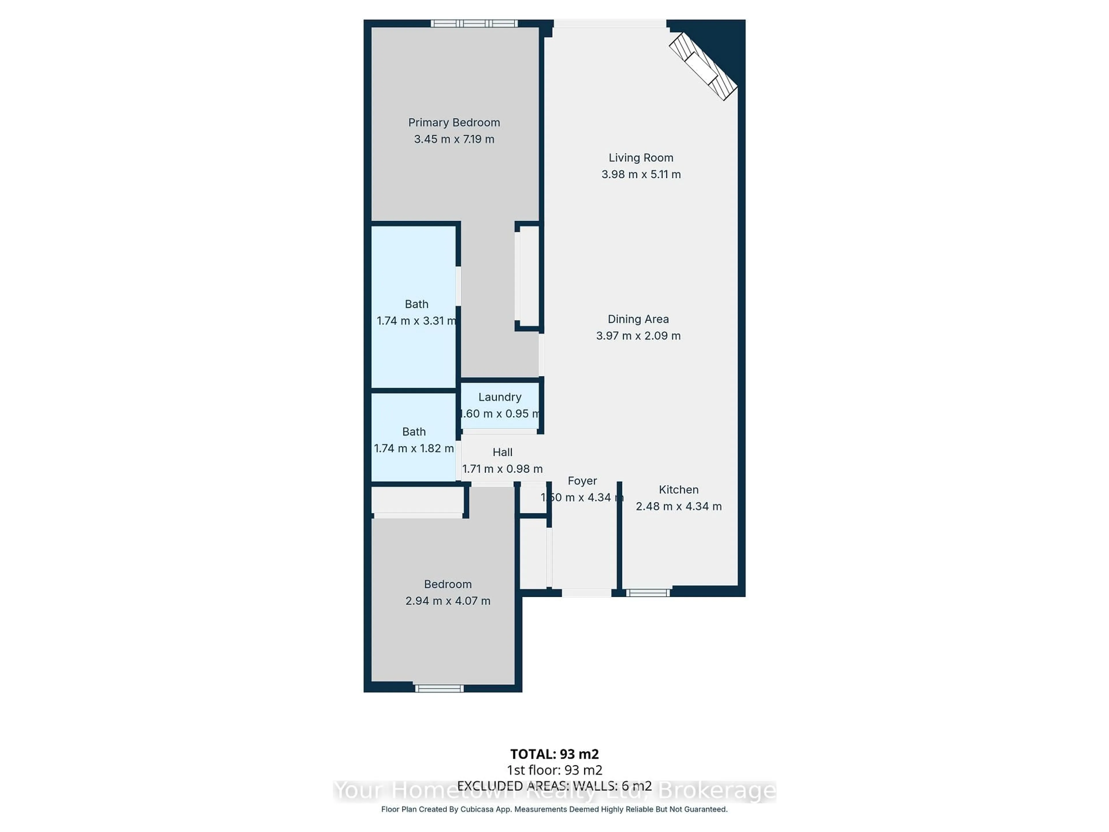Floor plan for 10 Mulligan Lane #9, Wasaga Beach Ontario L9Z 1C4