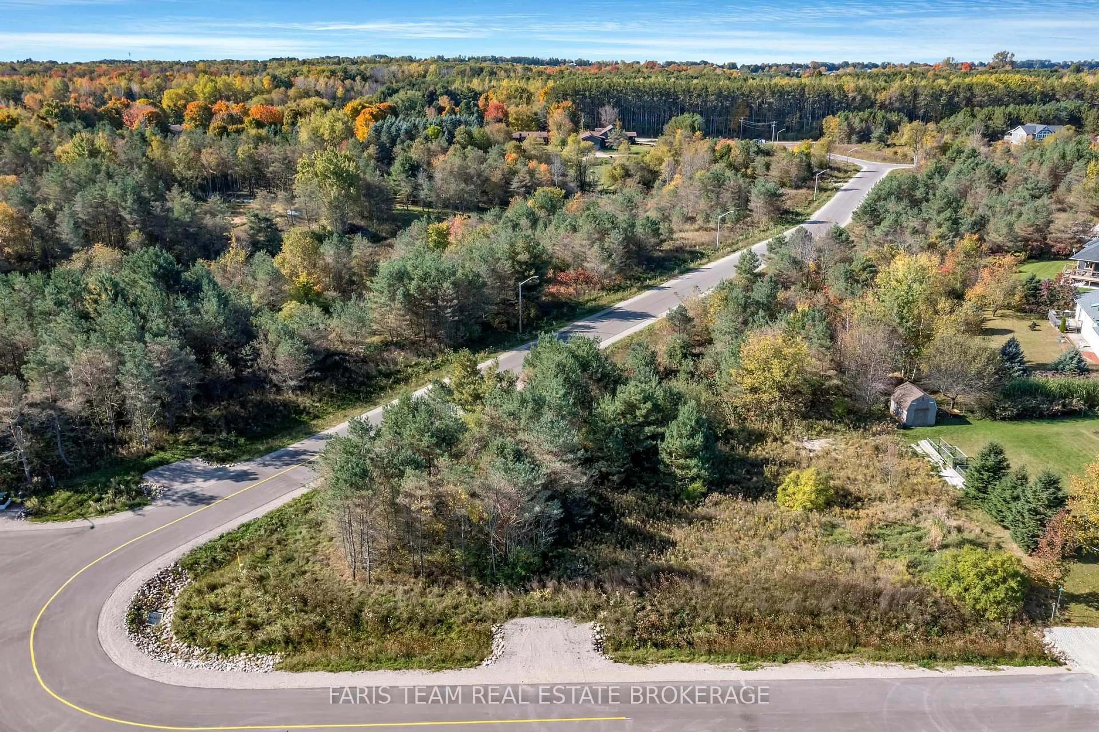 A pic from outside/outdoor area/front of a property/back of a property/a pic from drone, forest/trees view for Lot 44 Rue Eric, Tiny Ontario L9M 0H1