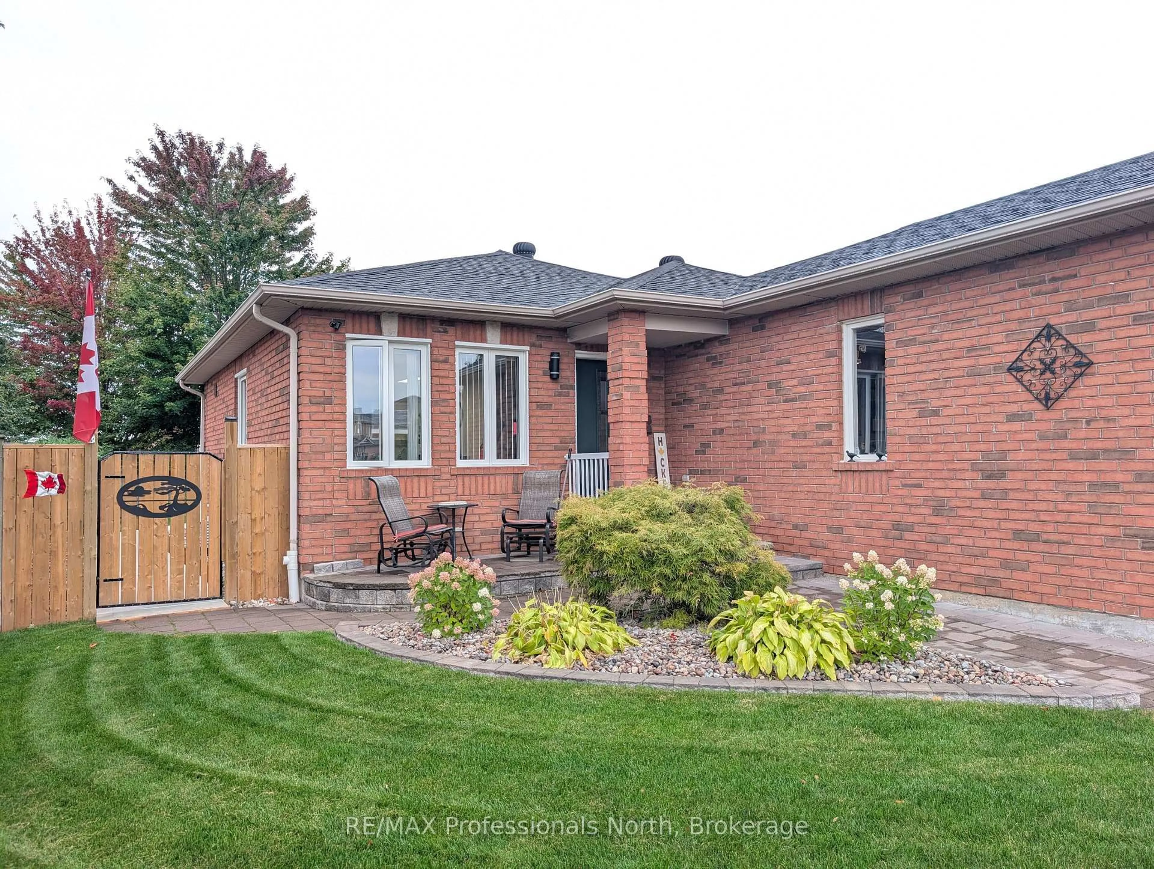 Home with brick exterior material, street for 66 Coleman Dr, Barrie Ontario L4N 0N9