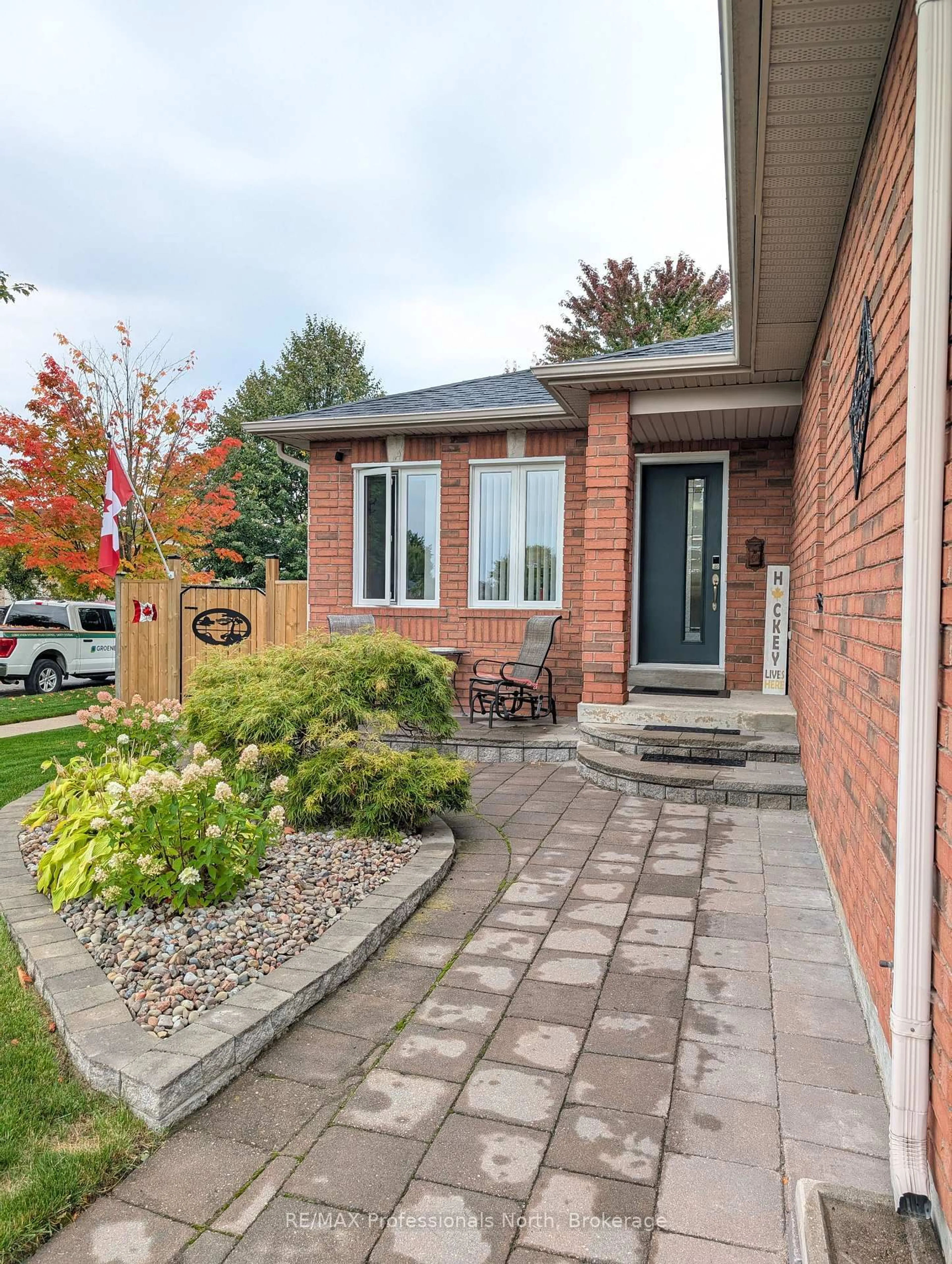 Home with brick exterior material, street for 66 Coleman Dr, Barrie Ontario L4N 0N9