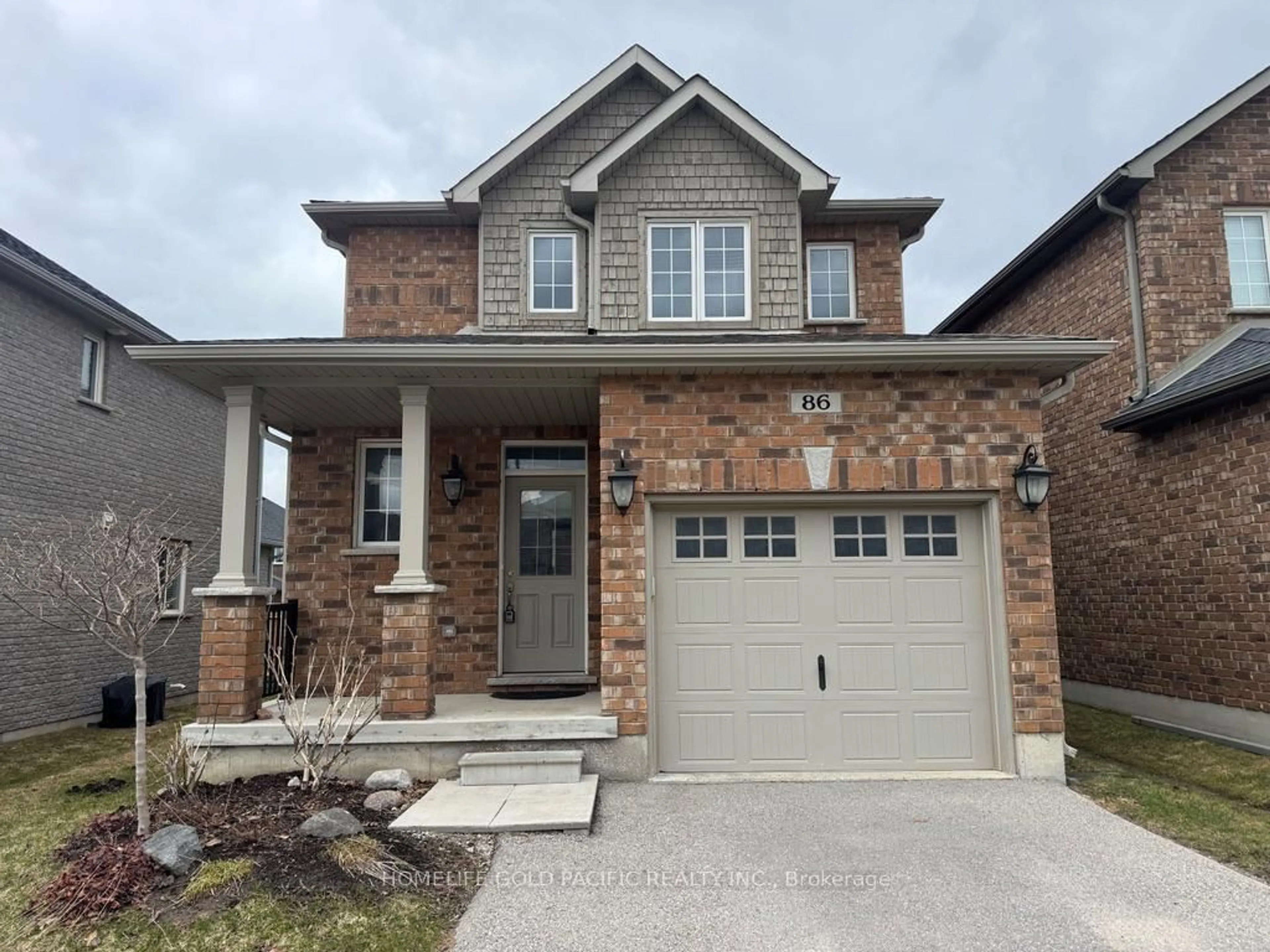 Home with brick exterior material, street for 86 Nathan Cres, Barrie Ontario L4N 0S2