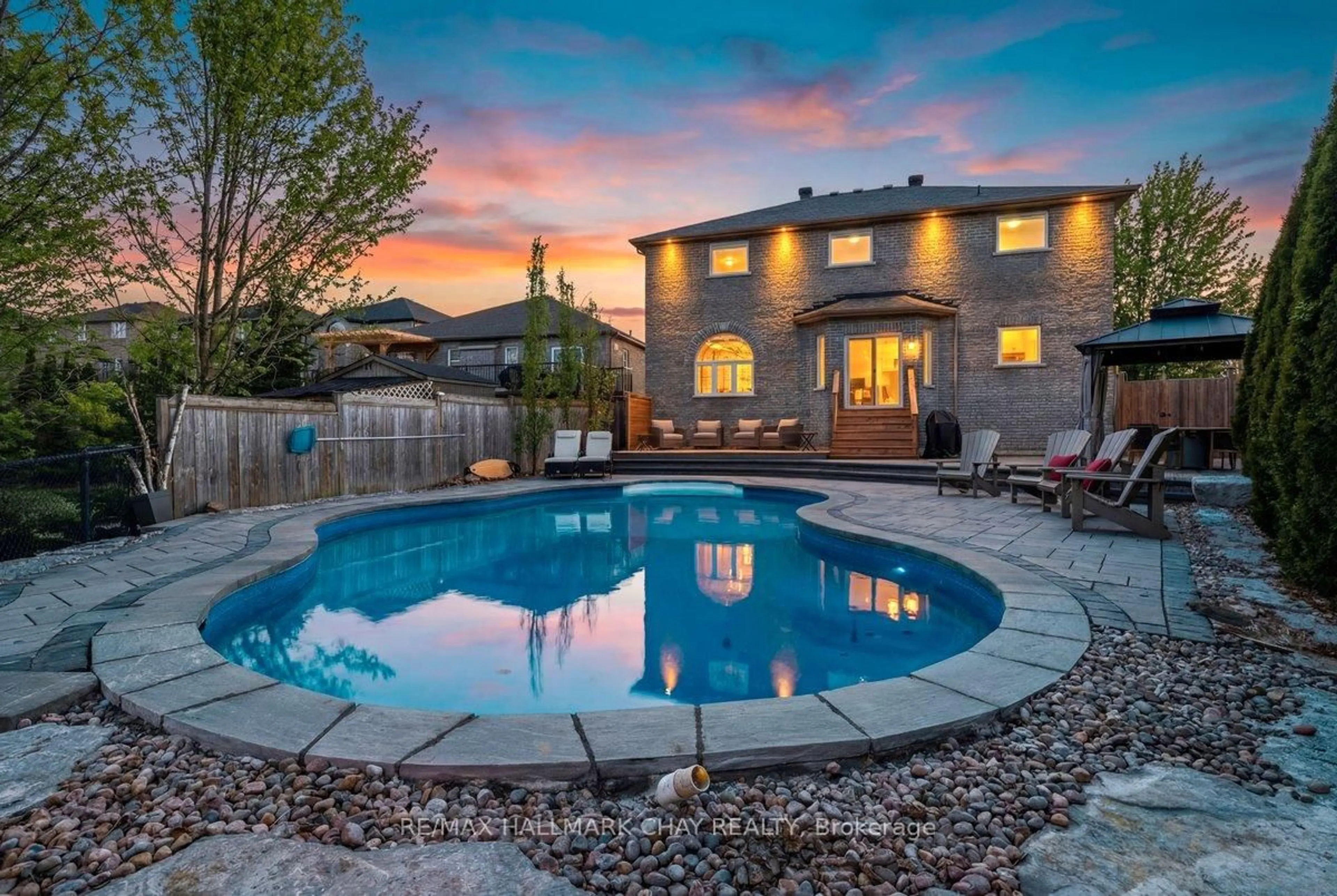 Pool for 21 Tascona Crt, Barrie Ontario L4M 0C5