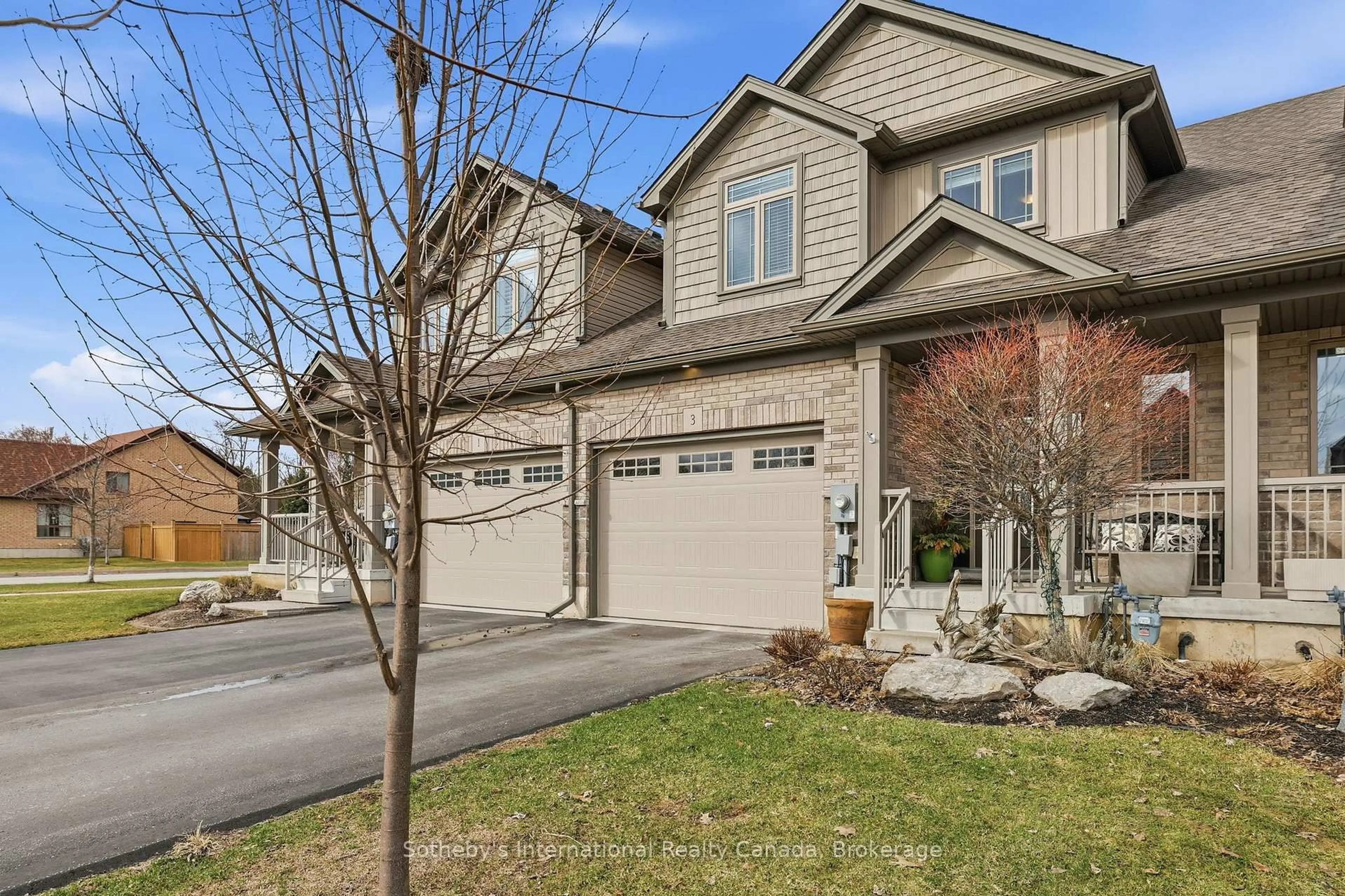 Home with brick exterior material, street for 3 George Zubek Dr, Collingwood Ontario L9Y 1M5