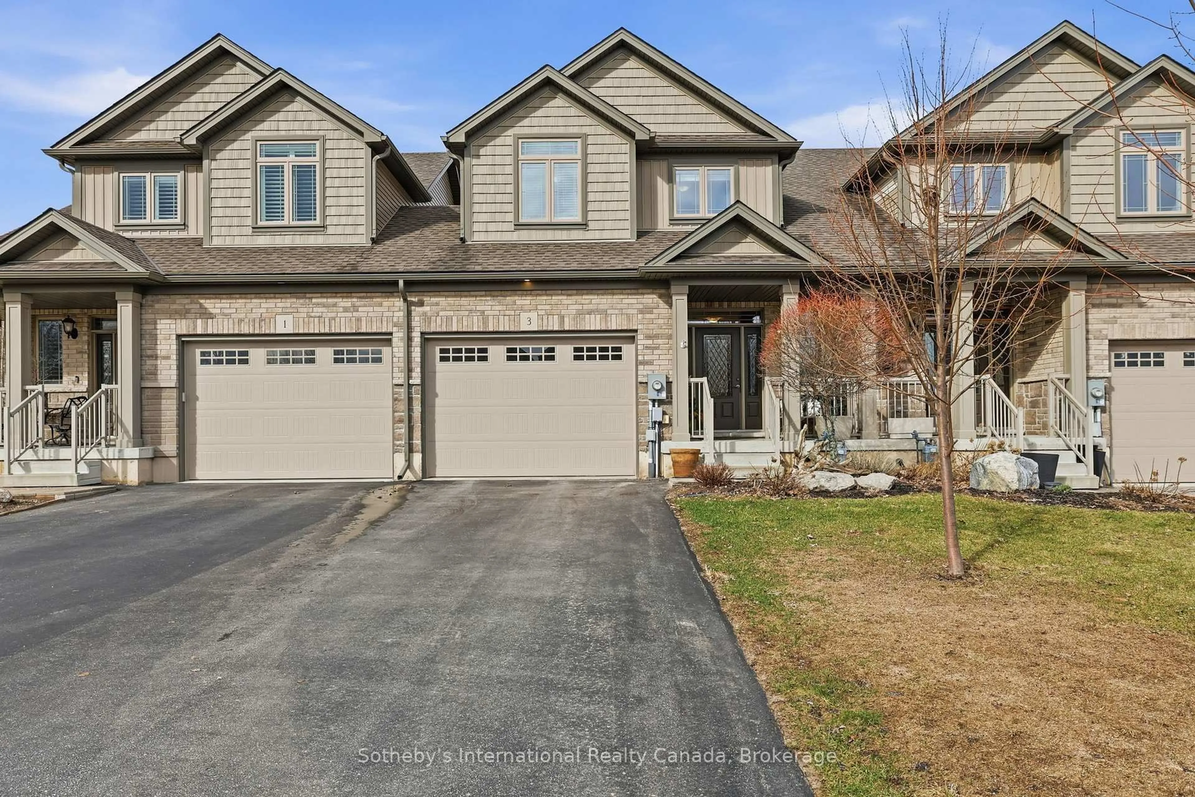 Home with brick exterior material, street for 3 George Zubek Dr, Collingwood Ontario L9Y 1M5