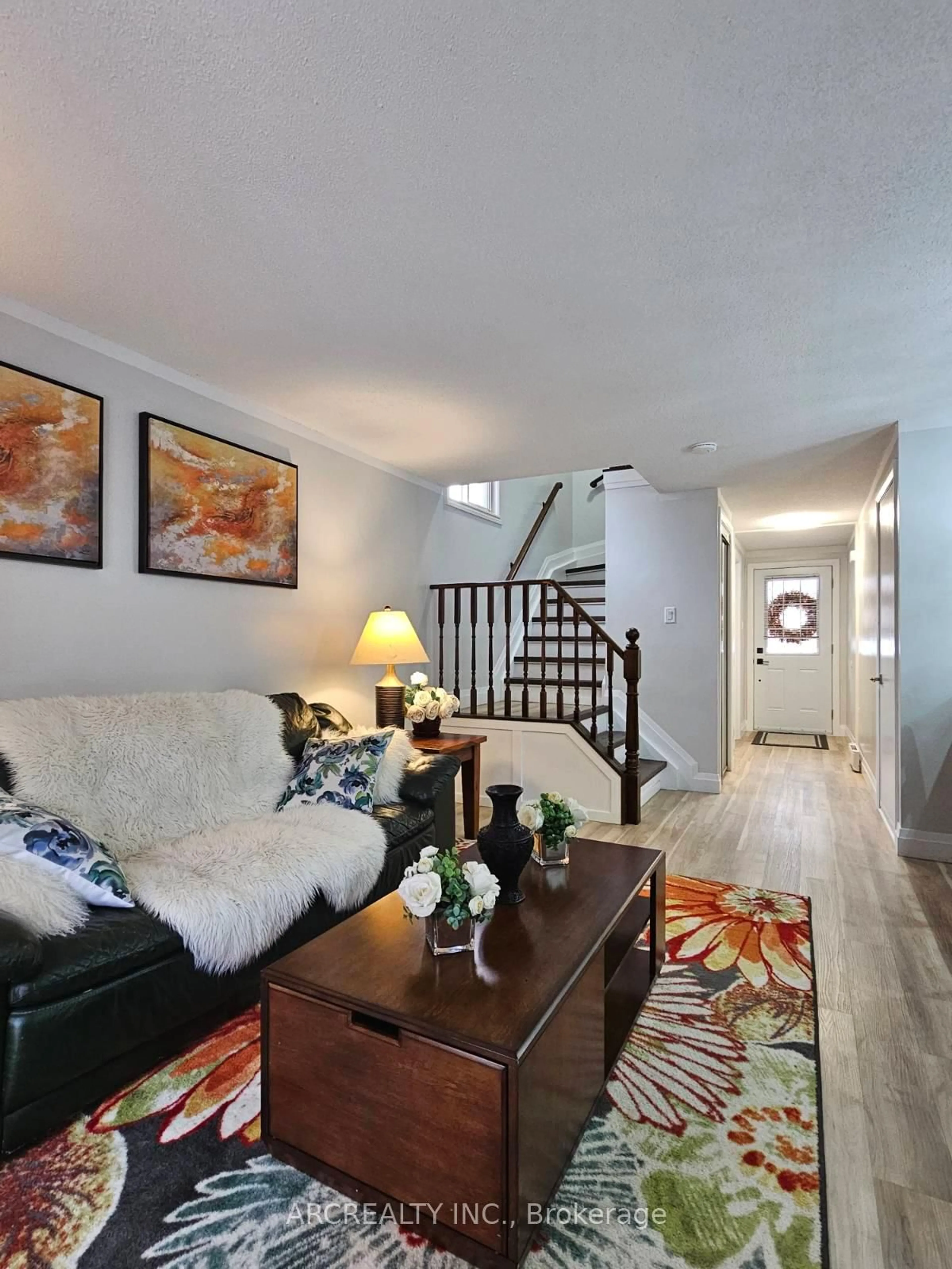 Living room with furniture, unknown for 108 Loggers Ru, Barrie Ontario L4N 6X1