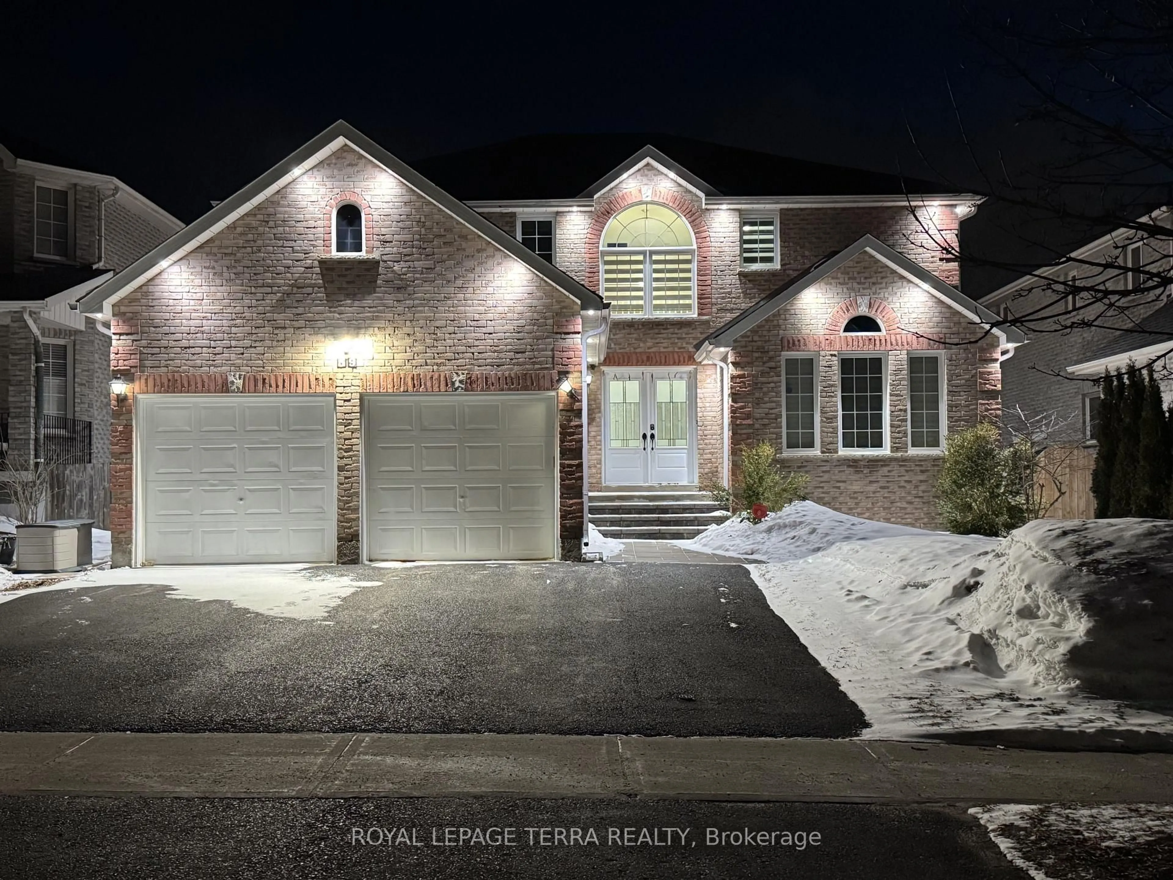 Home with brick exterior material, street for 59 Russell Hill Dr, Barrie Ontario L4N 0C1