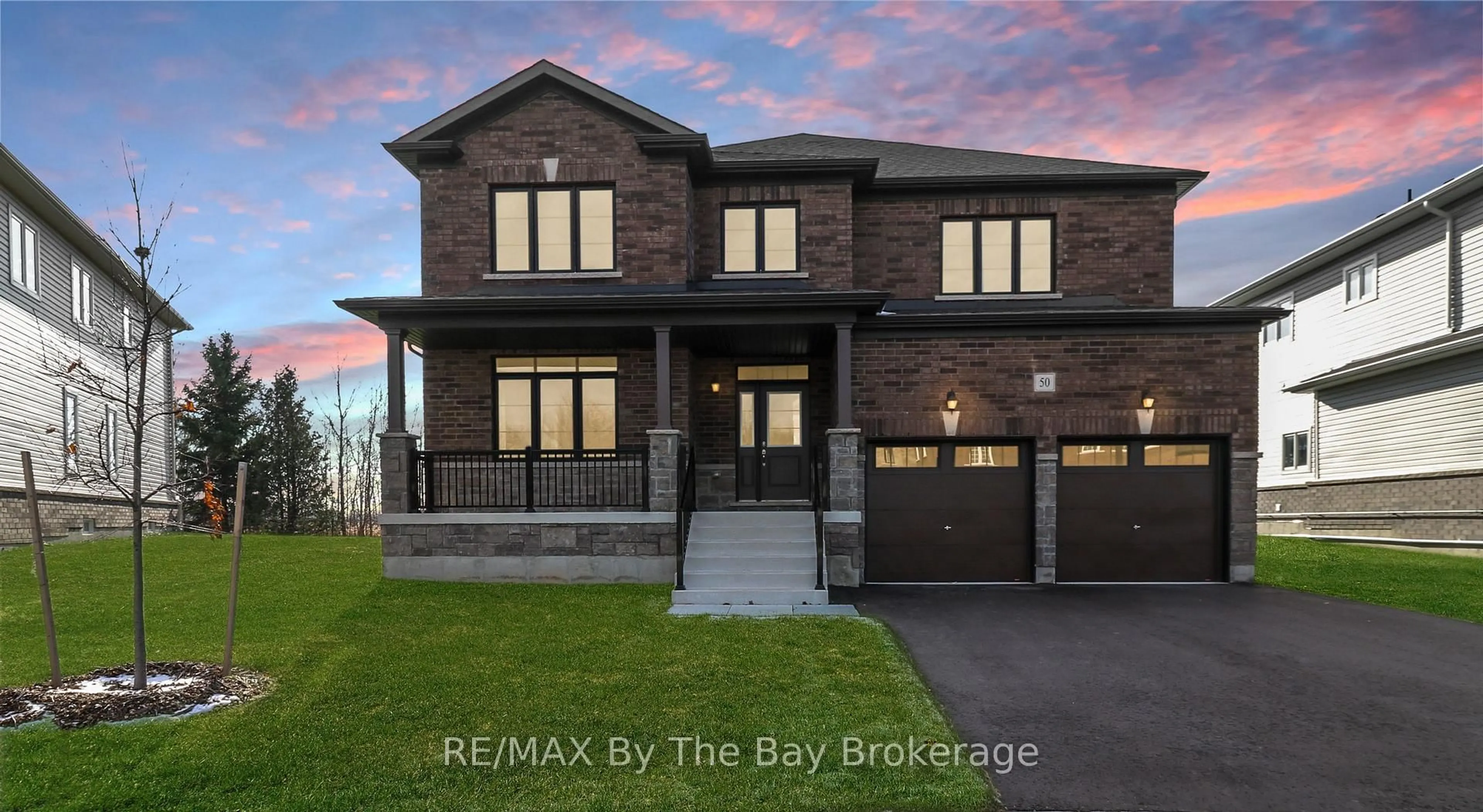 Home with brick exterior material, building for 50 Amber Dr, Wasaga Beach Ontario L9Z 0R8