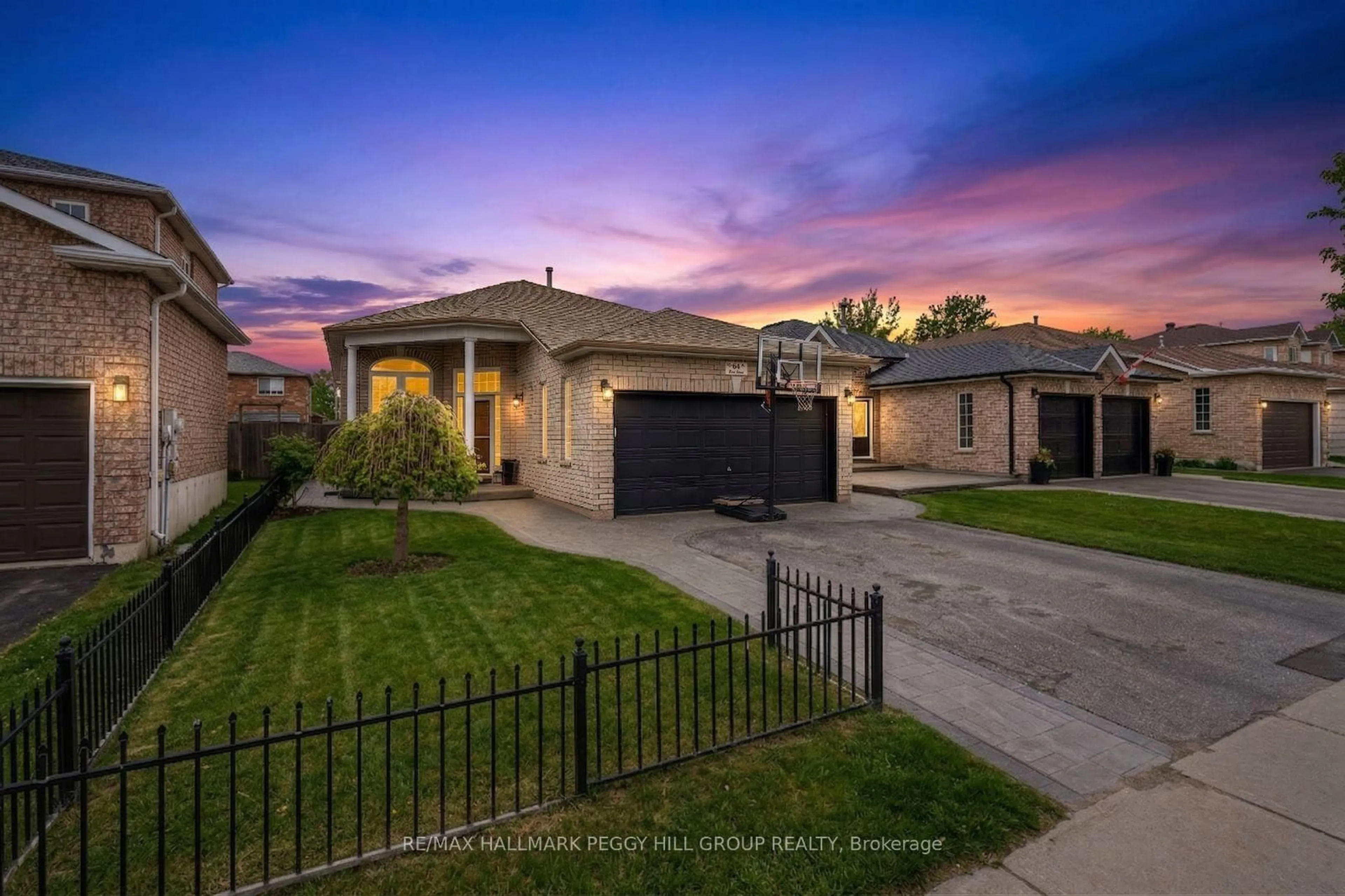 Home with brick exterior material, street for 64A Bird St, Barrie Ontario L4N 0X3