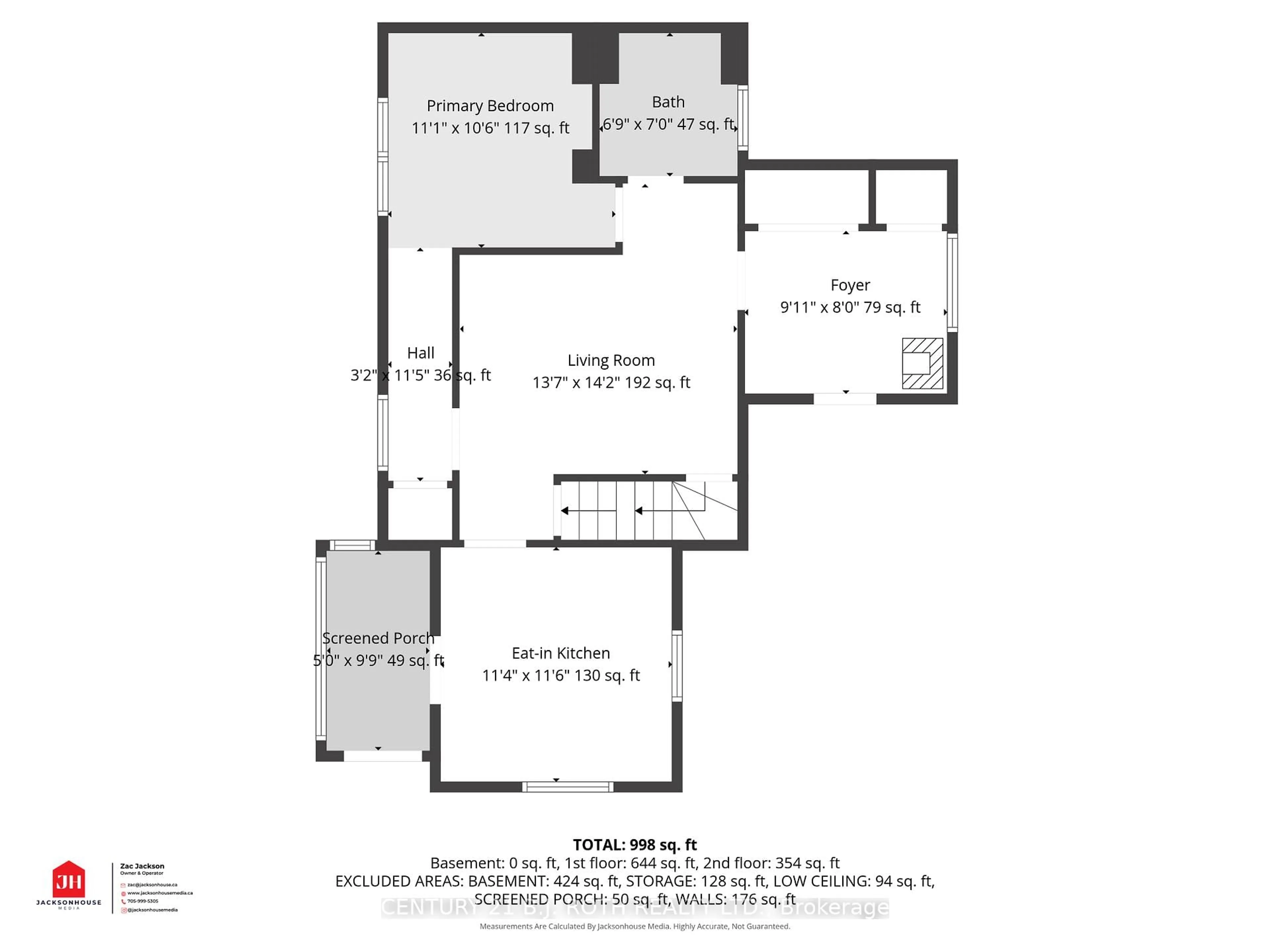 Floor plan for 1006 FLOS 4 Rd, Springwater Ontario L0L 2K0