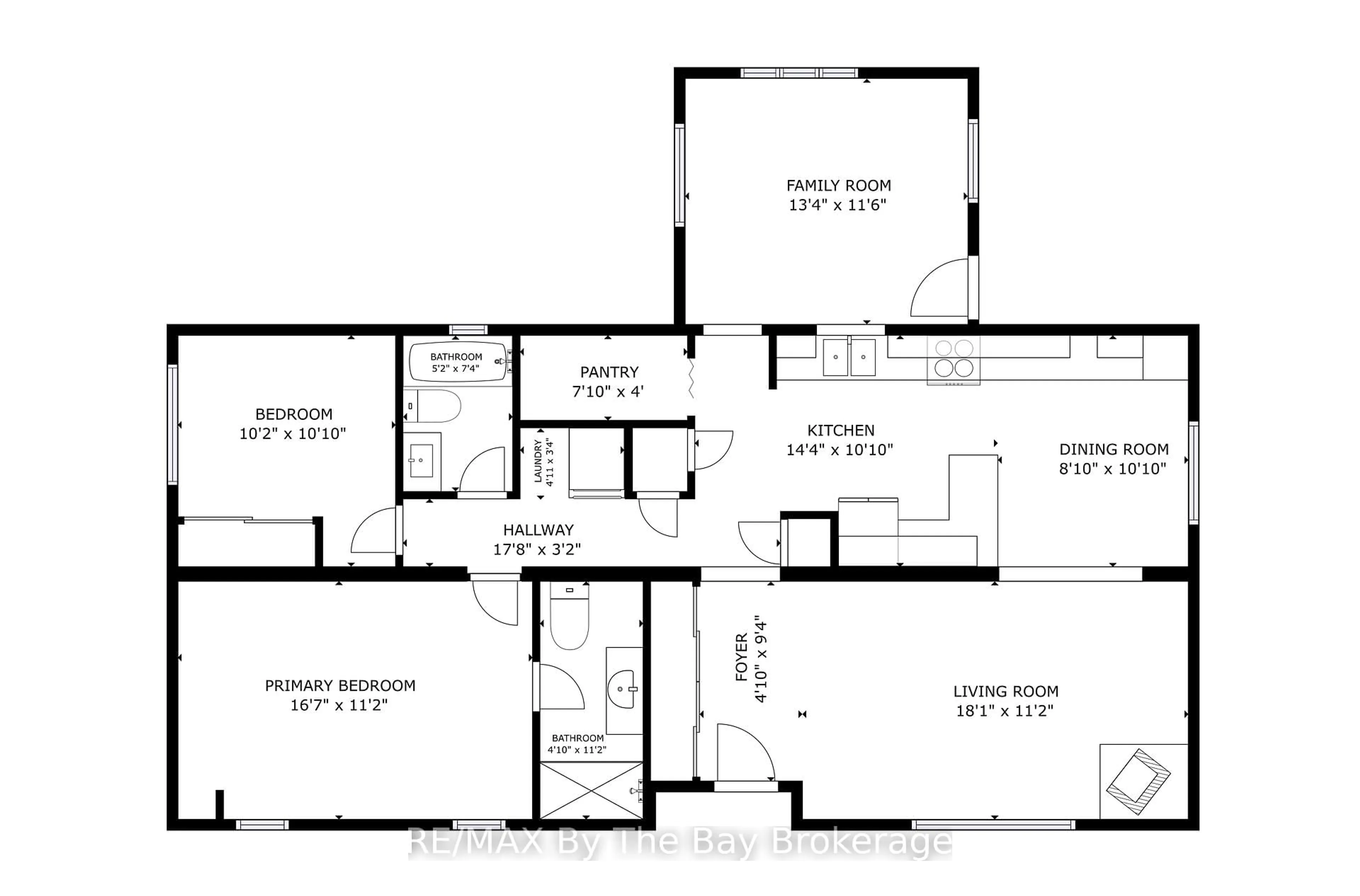 Floor plan for 1 Golf Ave, Wasaga Beach Ontario L9Z 1K2