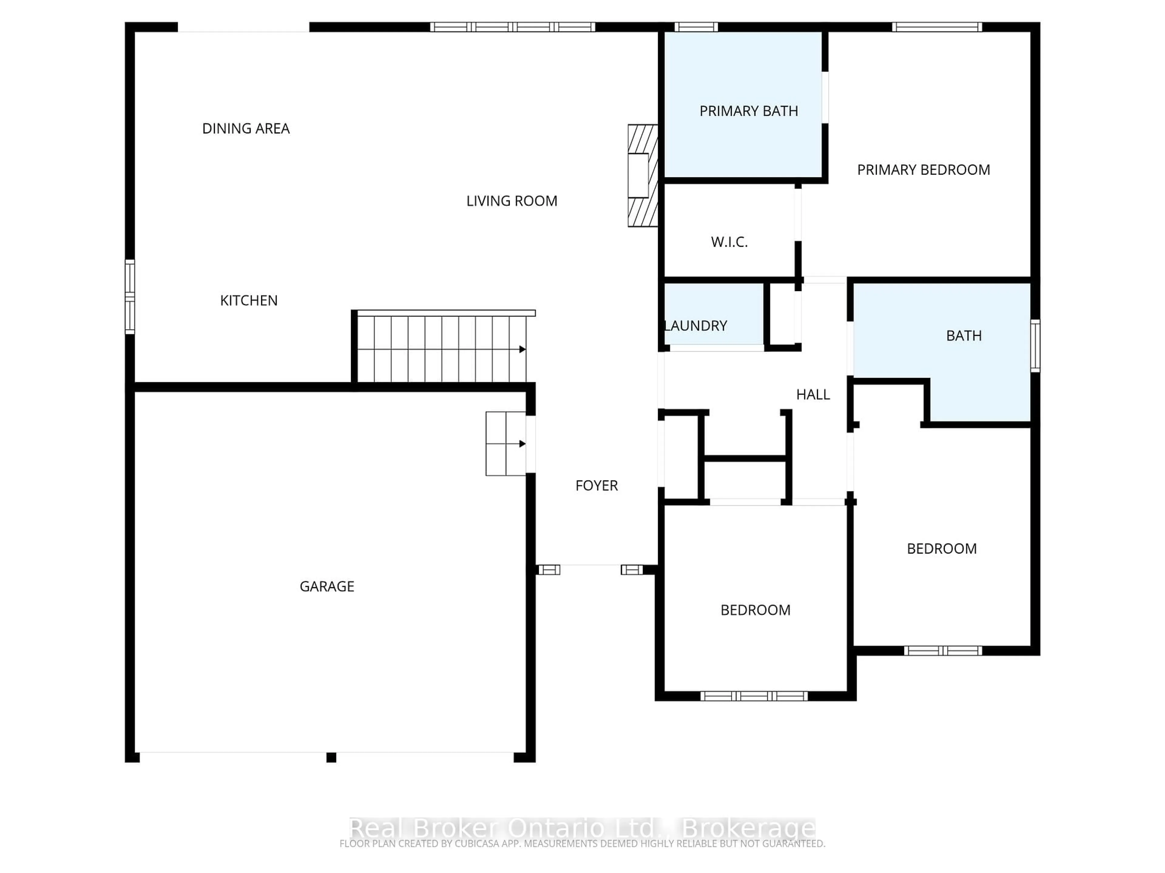 Floor plan for 951 Stollar Pl, Midland Ontario L4R 0A6