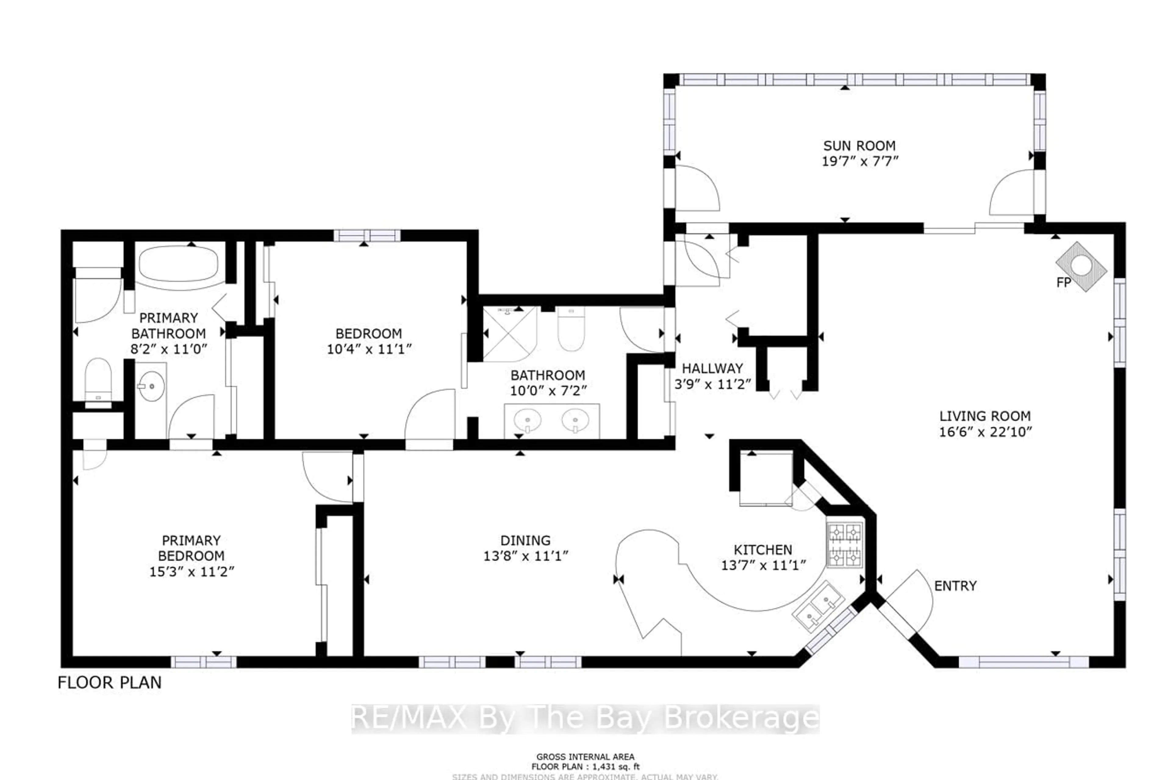 Floor plan for 9 ALLEN Dr, Wasaga Beach Ontario L9Z 1K5