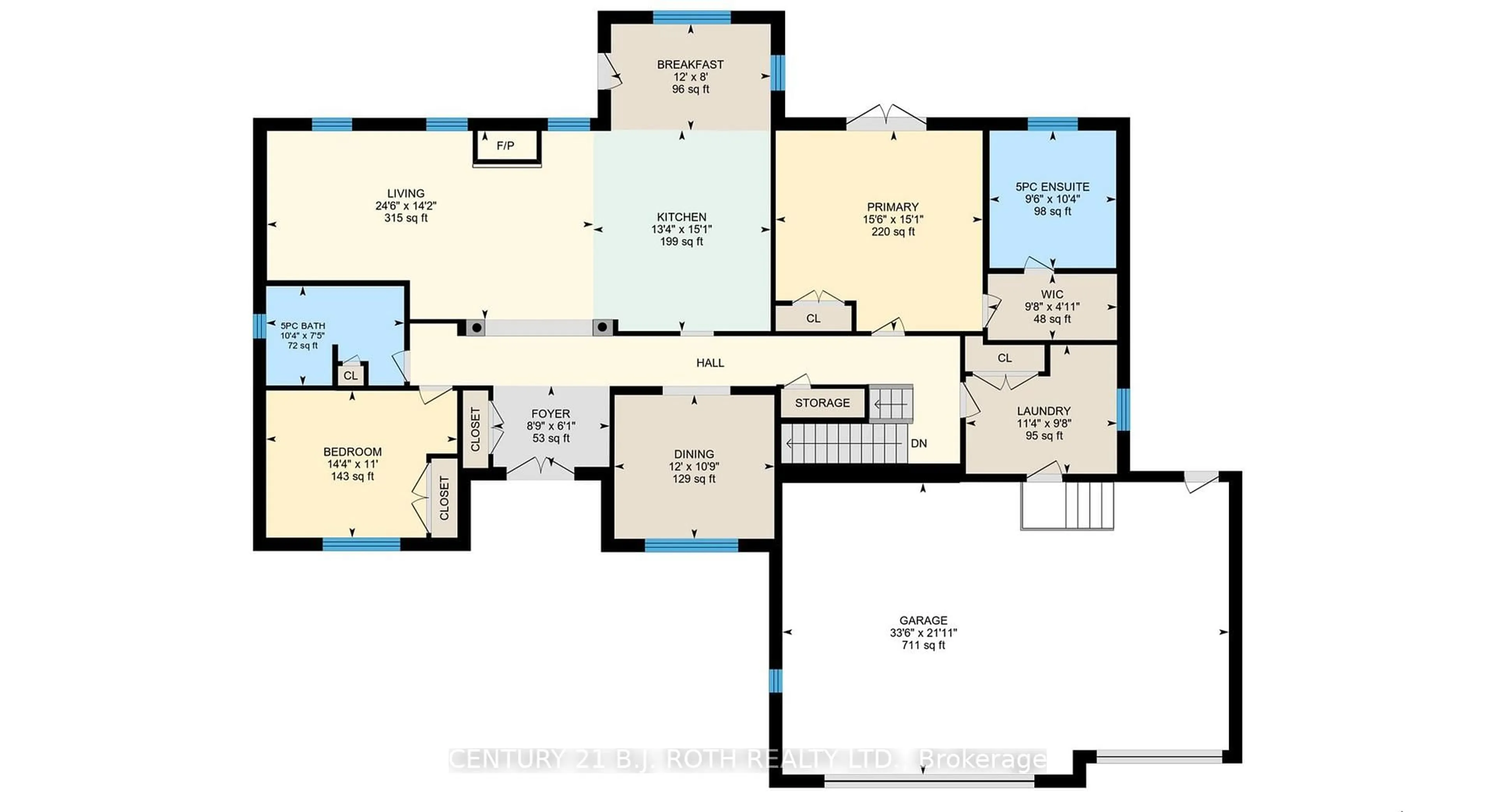Floor plan for 6 Lloyd Cook Dr, Springwater Ontario L4M 4S4