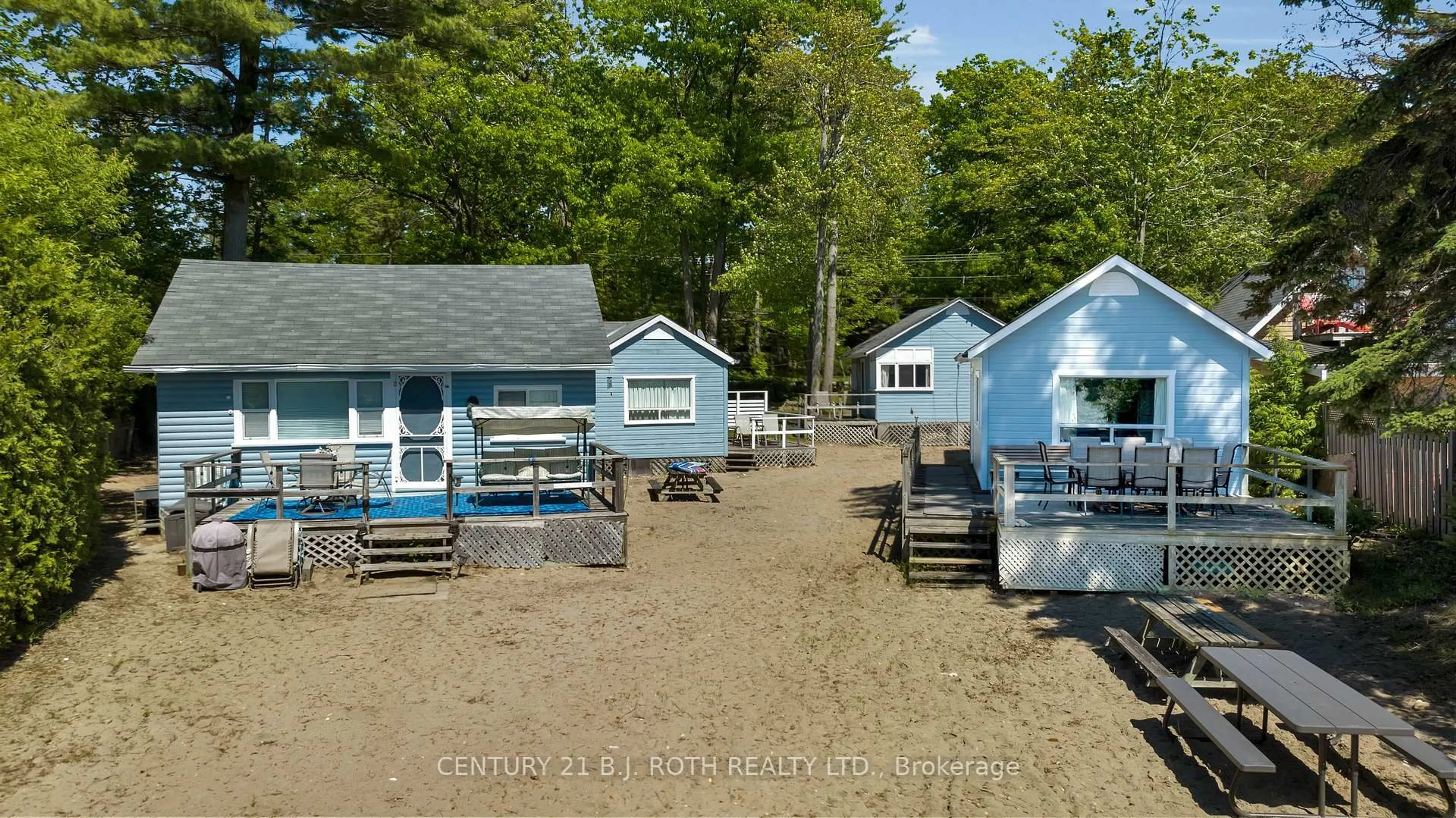 A pic from outside/outdoor area/front of a property/back of a property/a pic from drone, water/lake/river/ocean view for 2026 Tiny Beaches Rd, Tiny Ontario L0L 1P1