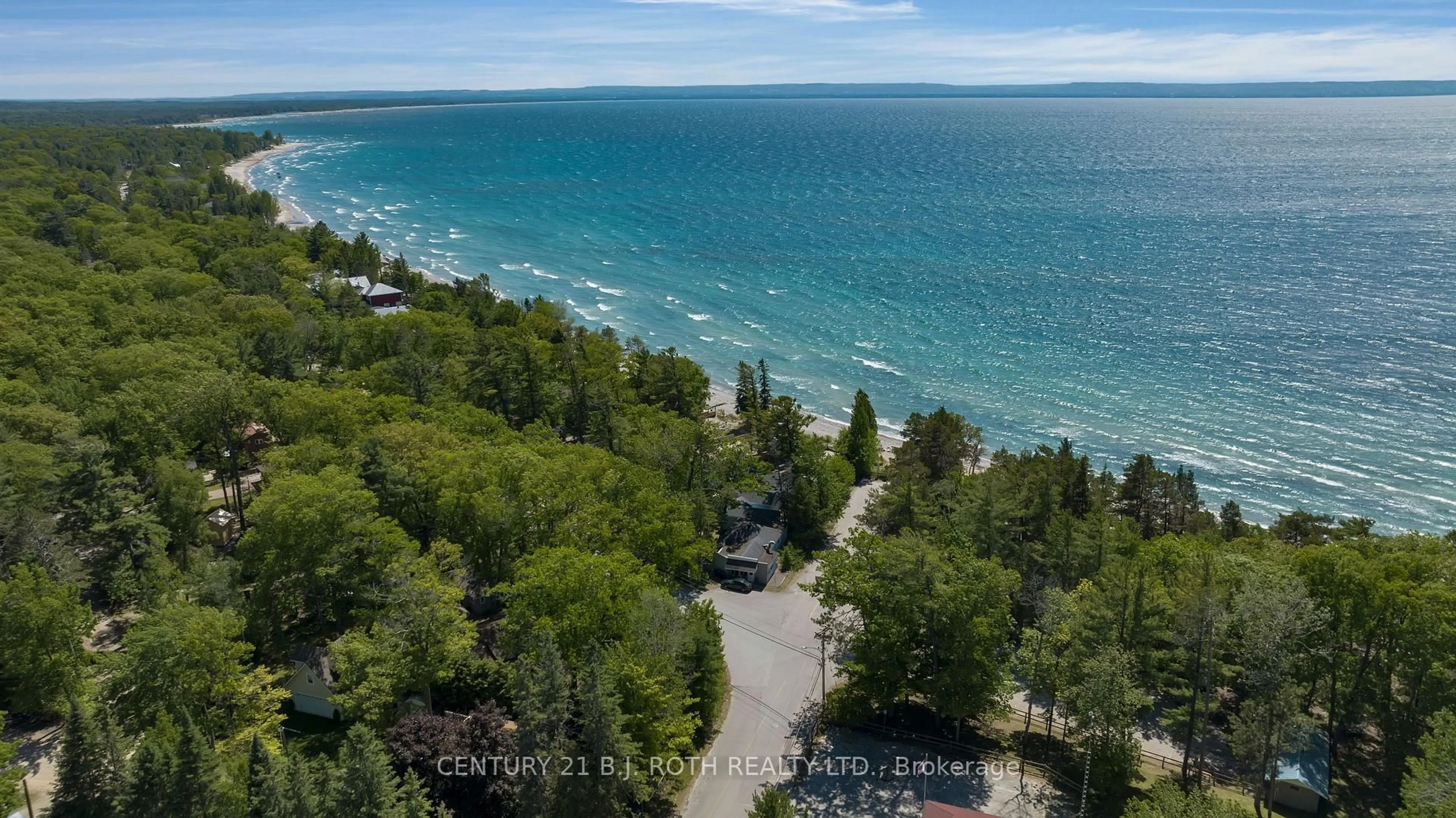 A pic from outside/outdoor area/front of a property/back of a property/a pic from drone, water/lake/river/ocean view for 2026 Tiny Beaches Rd, Tiny Ontario L0L 1P1