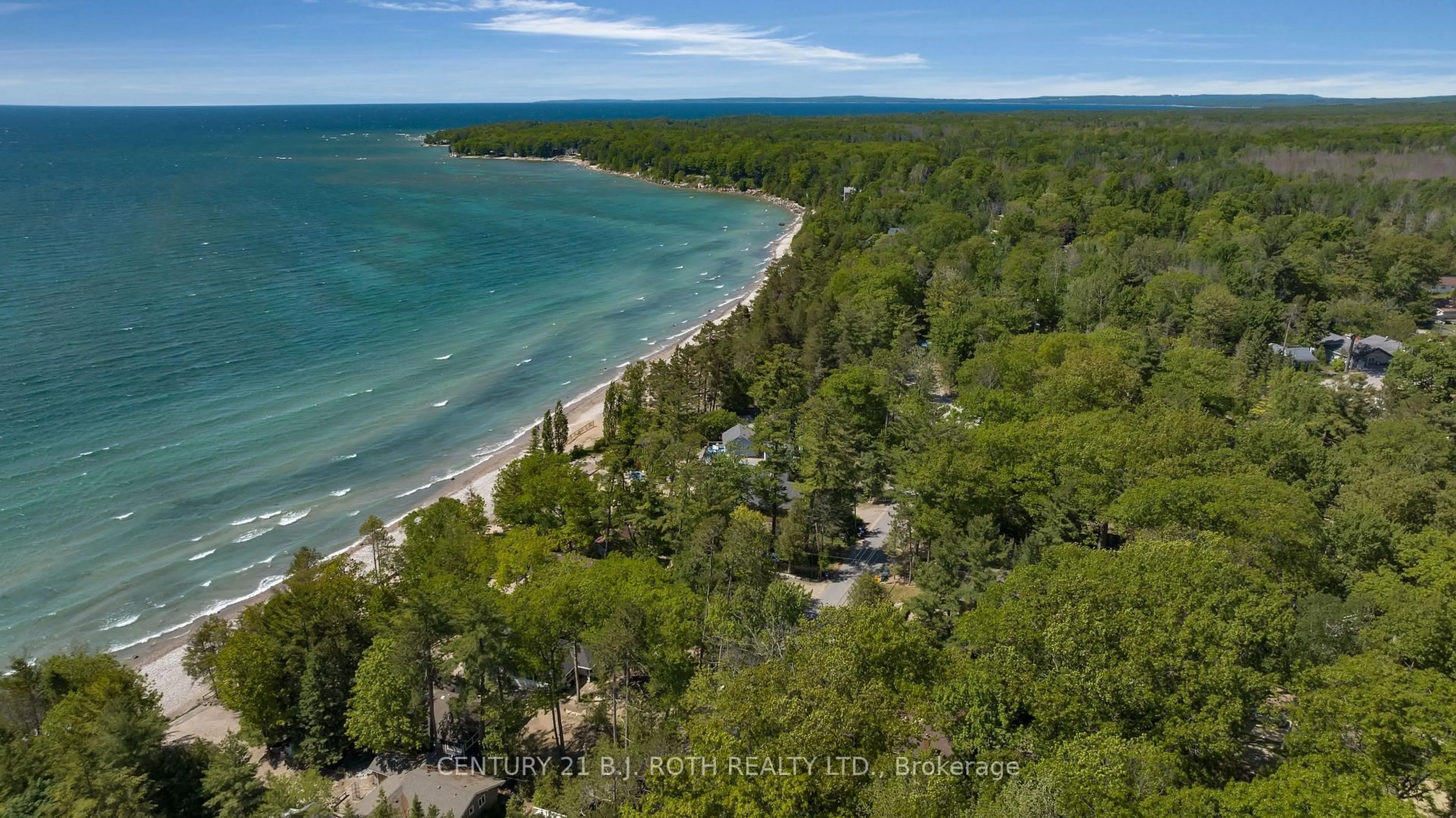 A pic from outside/outdoor area/front of a property/back of a property/a pic from drone, water/lake/river/ocean view for 2026 Tiny Beaches Rd, Tiny Ontario L0L 1P1