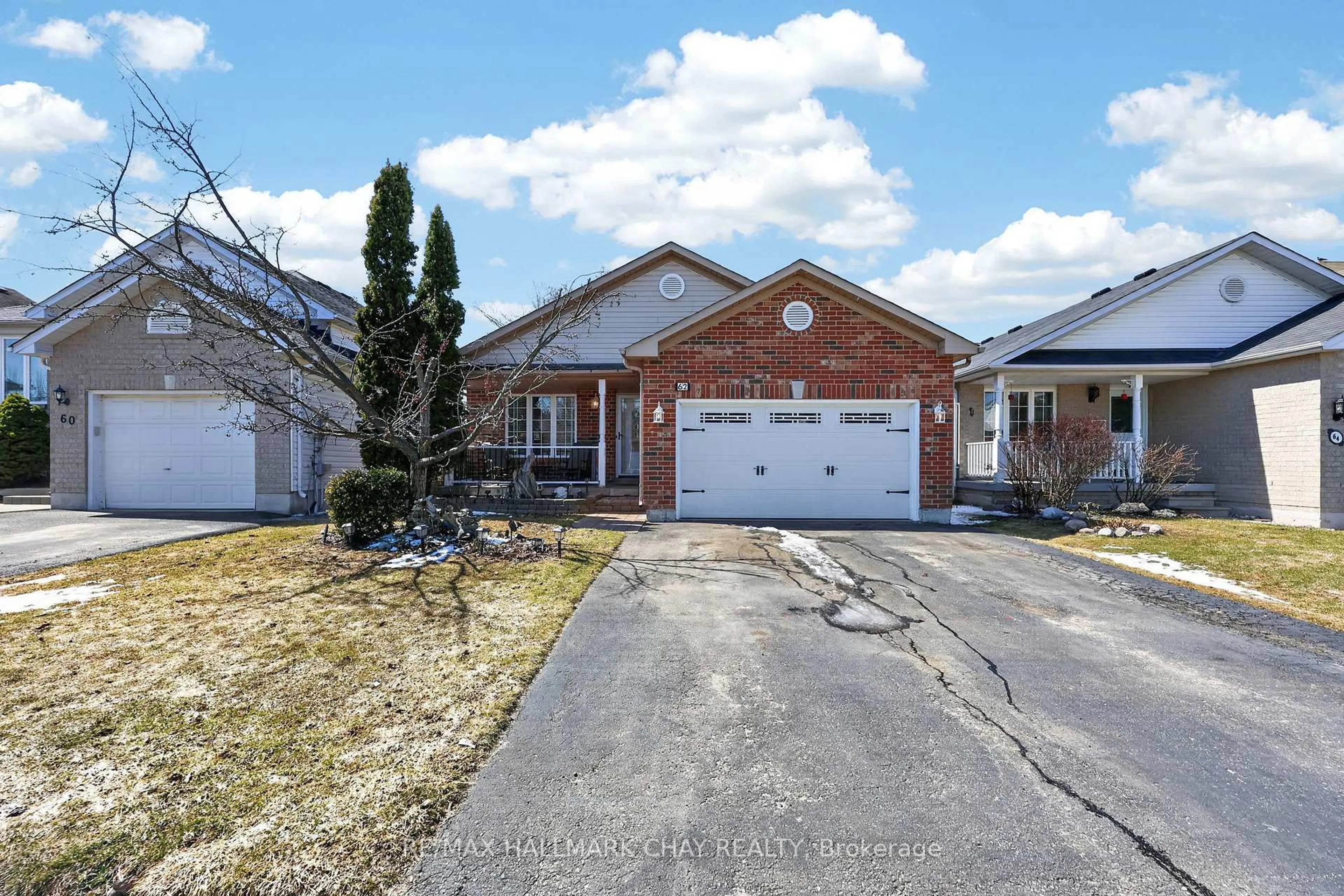 Home with brick exterior material, street for 62 Leggott Ave, Barrie Ontario L4N 8B1