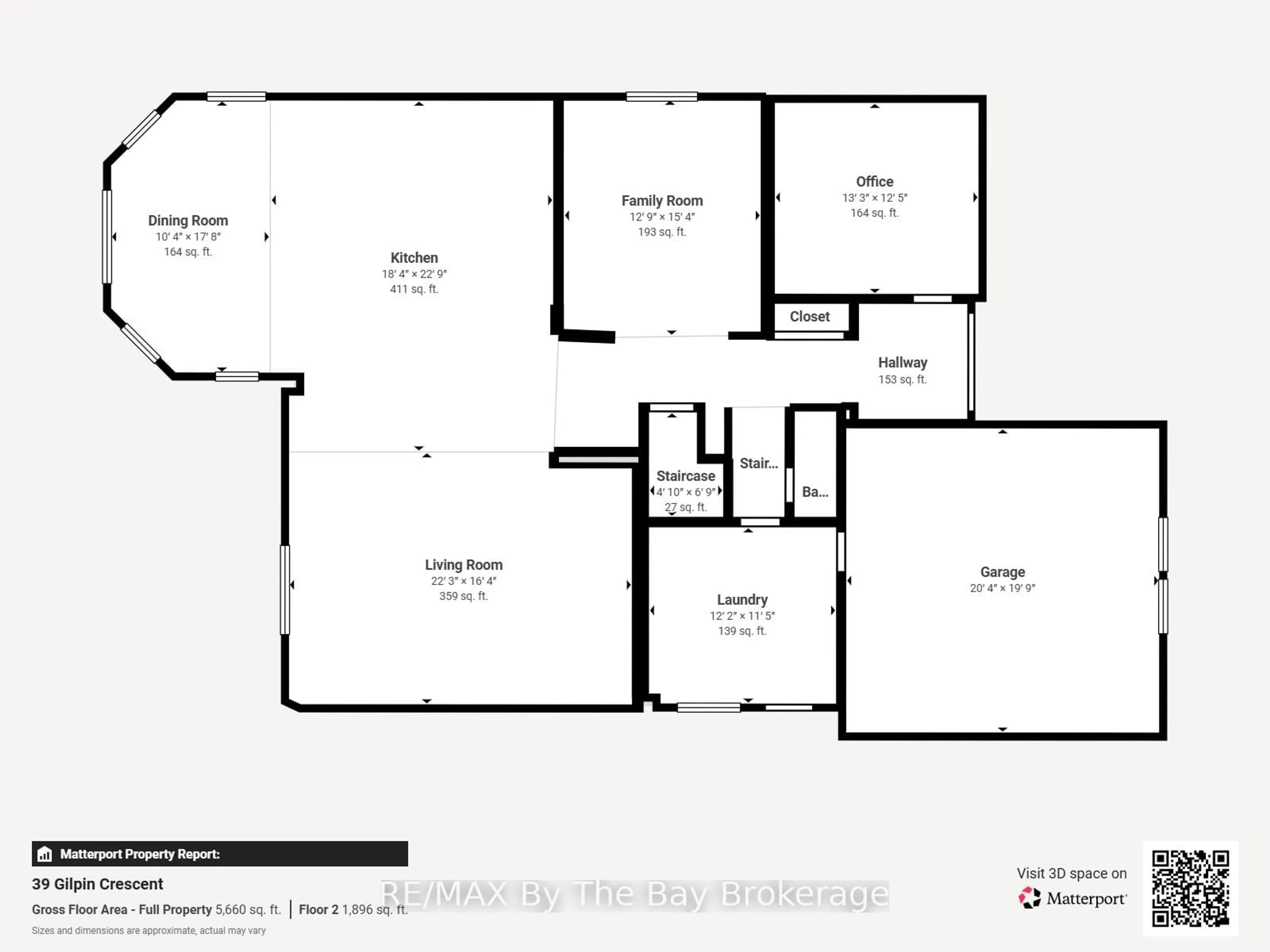 Floor plan for 39 Gilpin Cres, Collingwood Ontario L9Y 0Z1