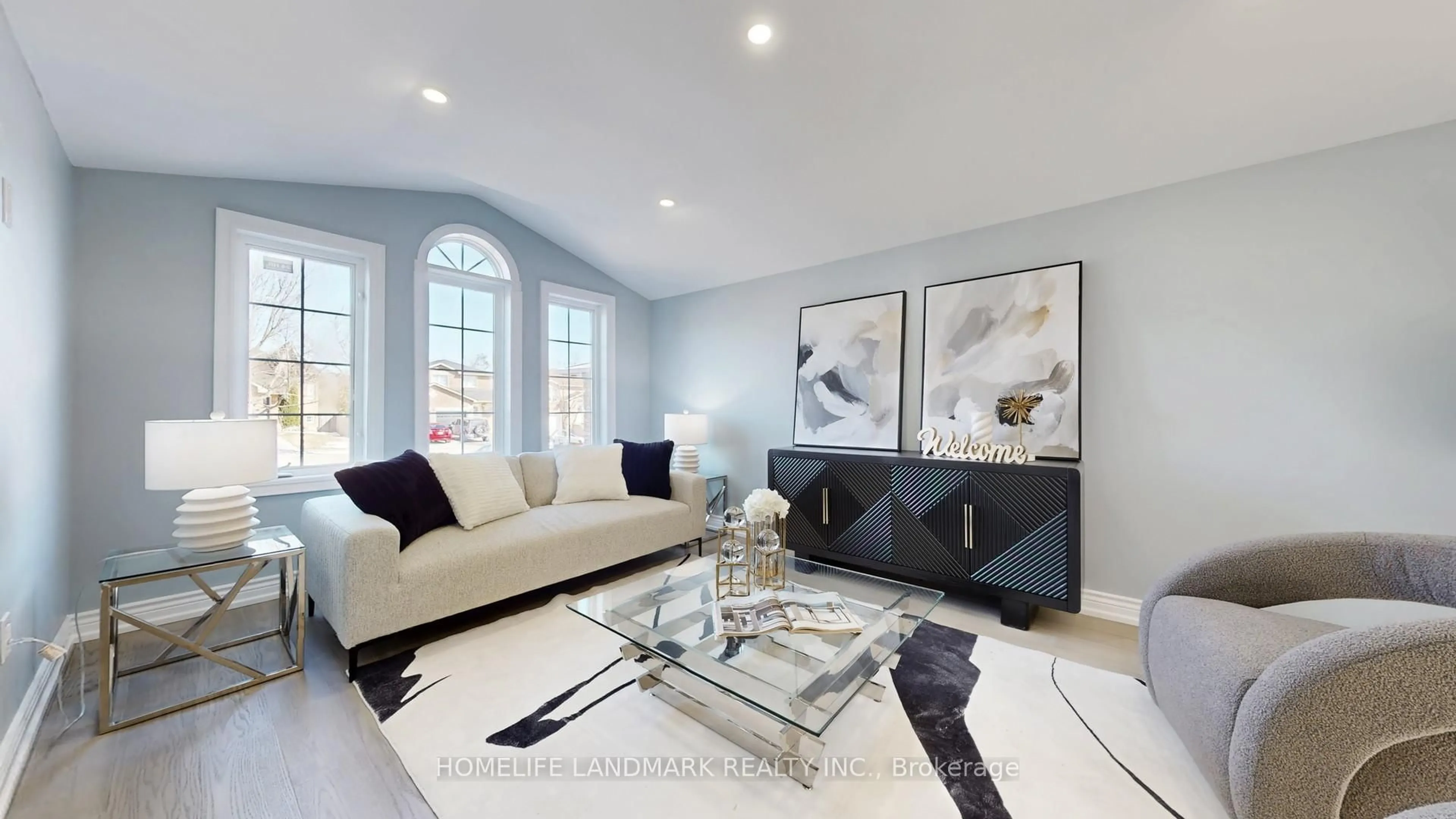 Living room with furniture, unknown for 75 Ambler Bay, Barrie Ontario L4M 7A6