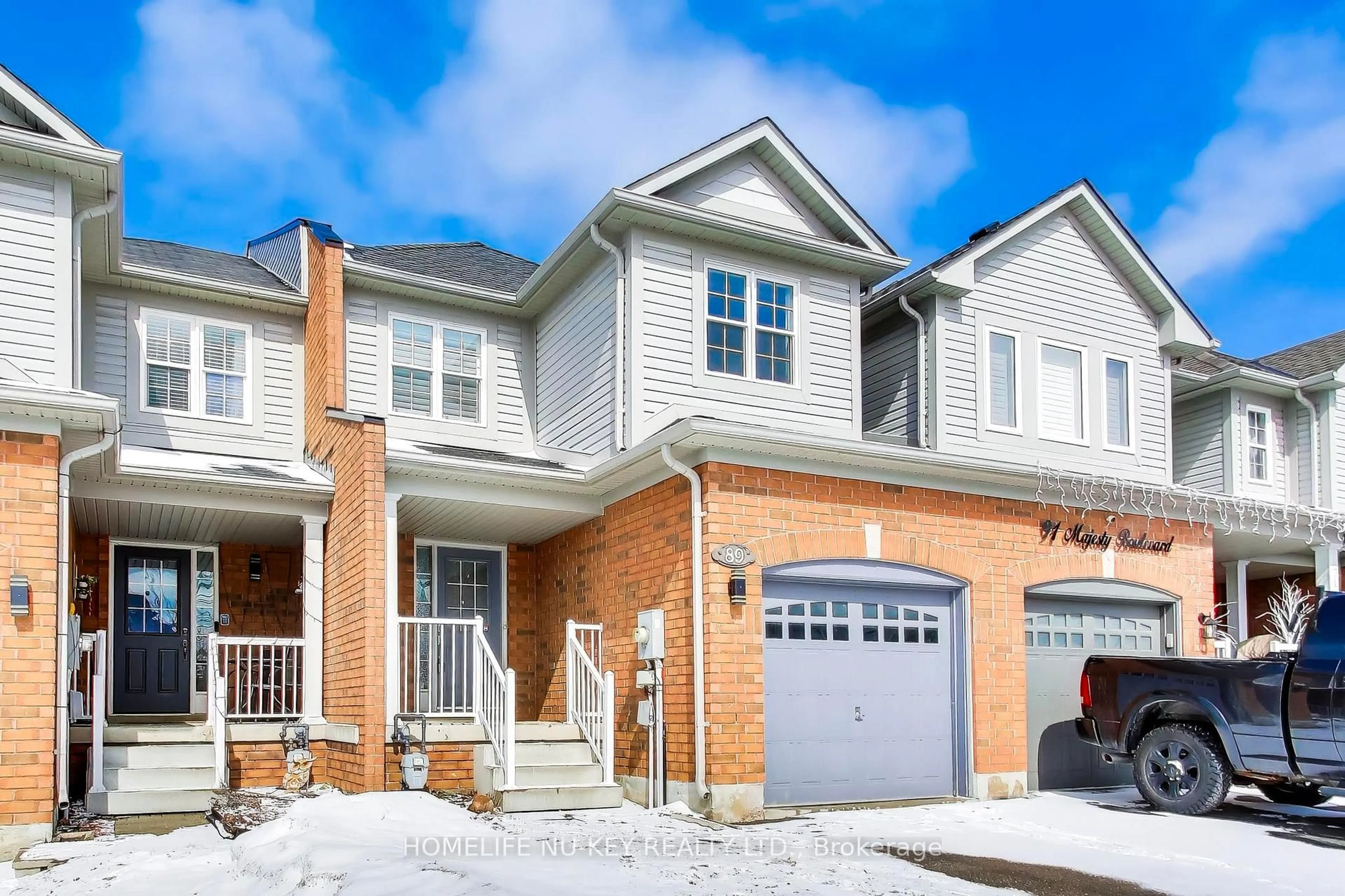 Home with brick exterior material, street for 89 Majesty Blvd, Barrie Ontario L4M 0E5