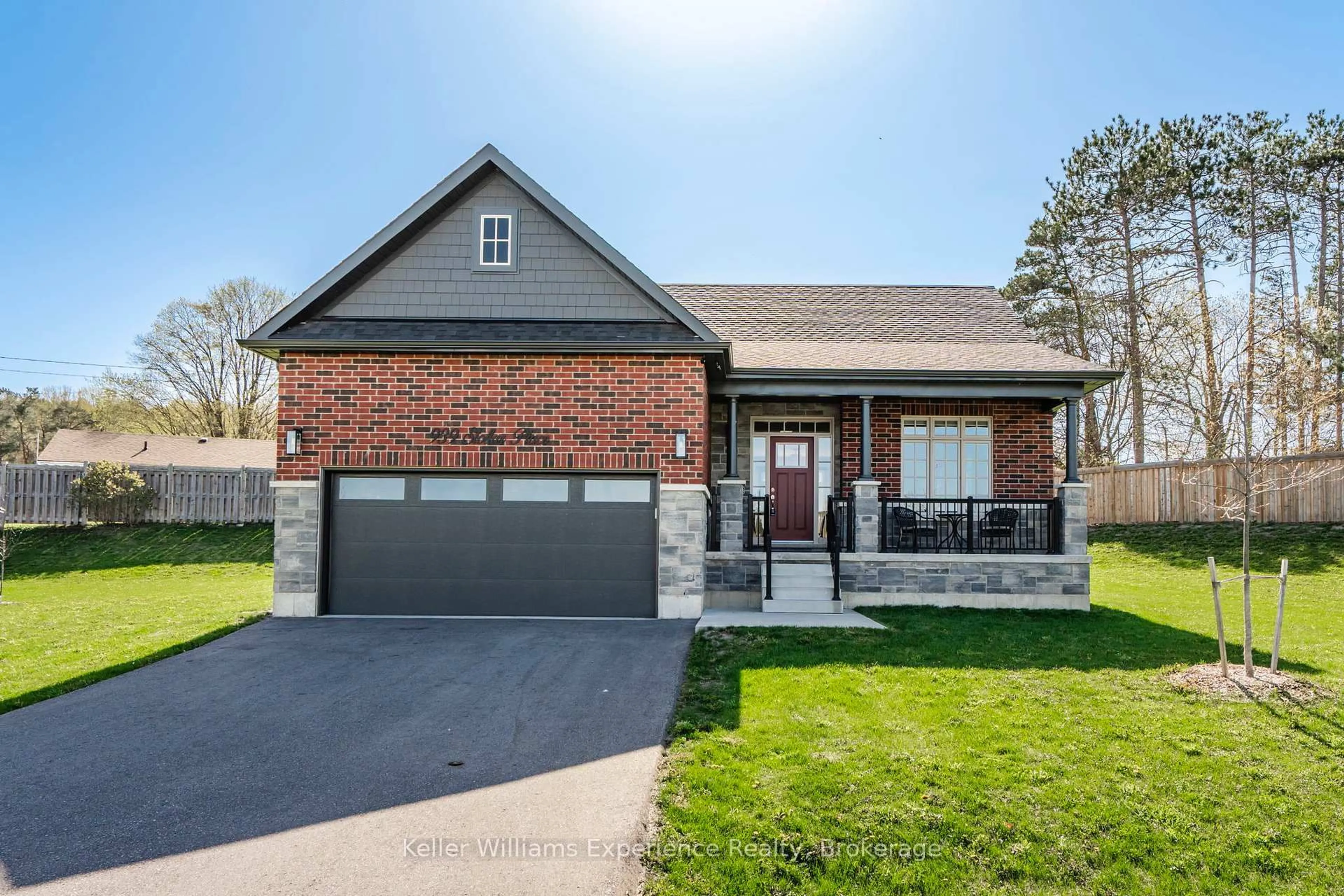 Home with brick exterior material, street for 939 Stollar Pl, Midland Ontario L4R 0A6