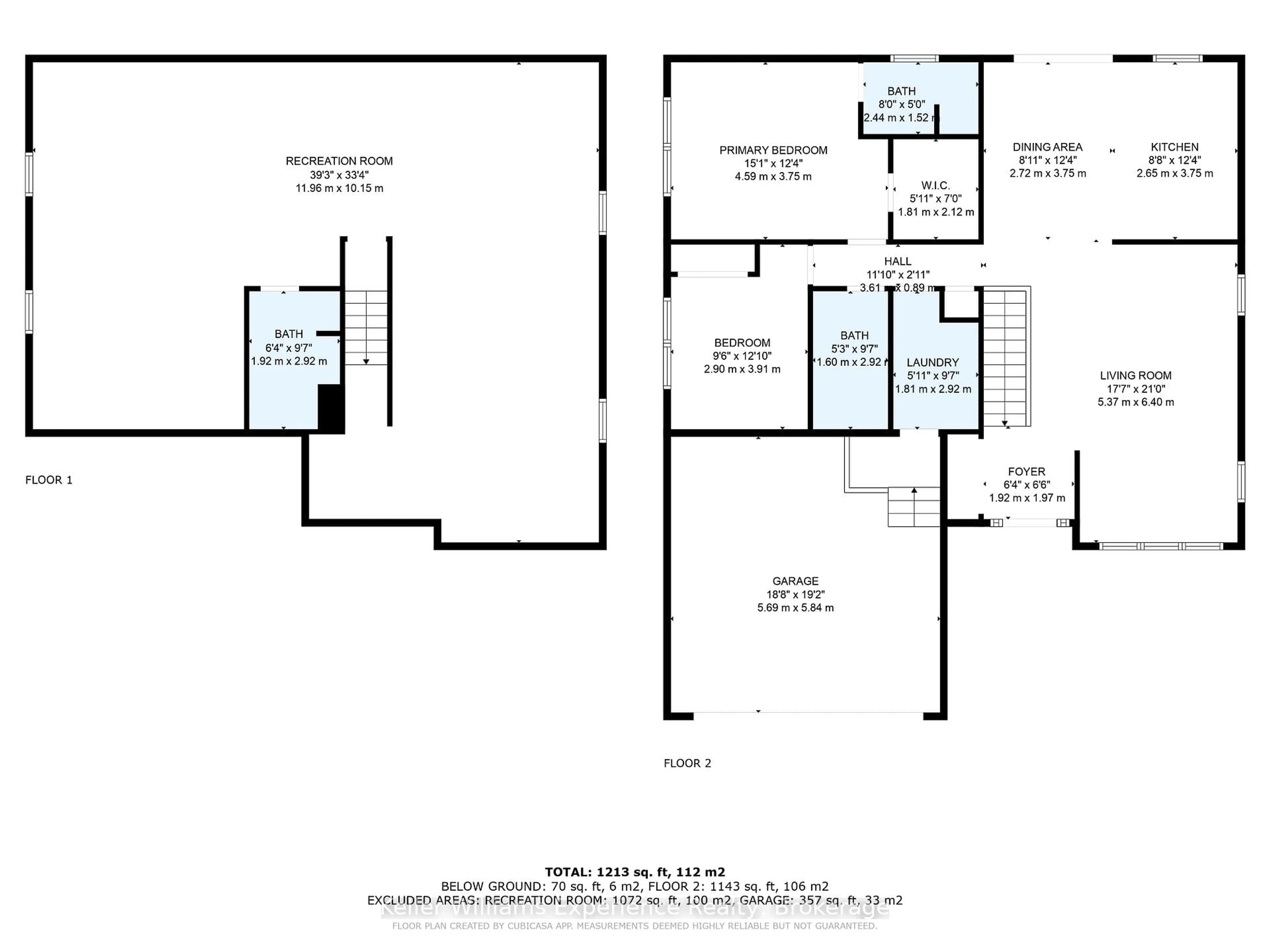 Floor plan for 939 Stollar Pl, Midland Ontario L4R 0A6