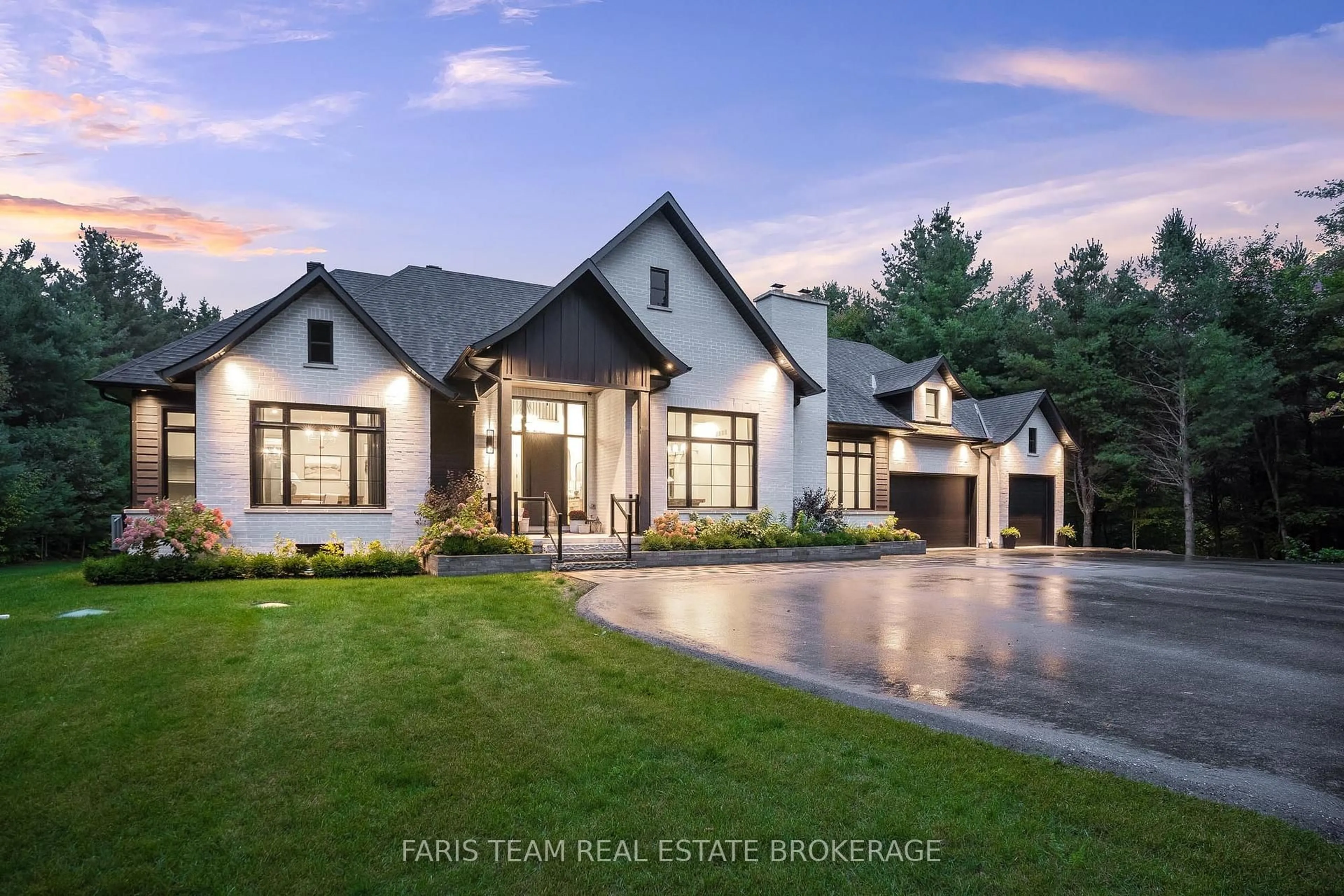 Home with brick exterior material, street for 4 Sycamore Circ, Springwater Ontario L0L 2K0