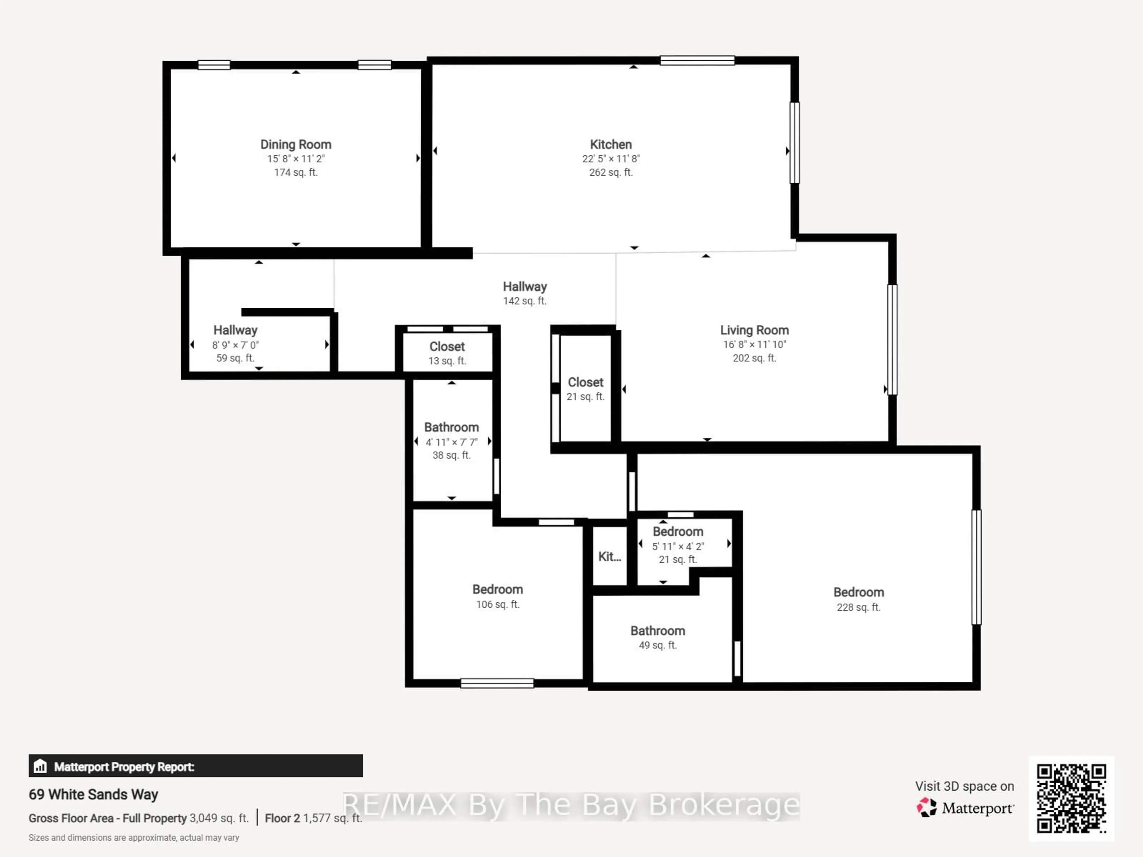 Floor plan for 69 White Sands Way, Wasaga Beach Ontario L9Z 0E1
